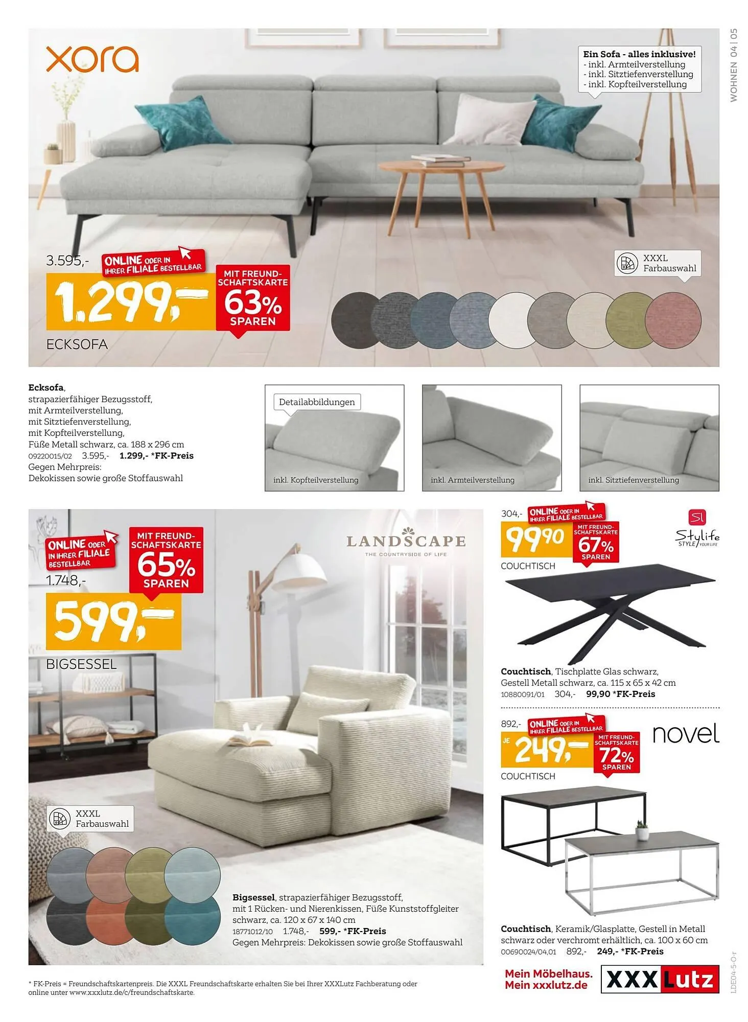 XXXLutz Prospekt von 14. April bis 28. April 2025 - Prospekt seite 5