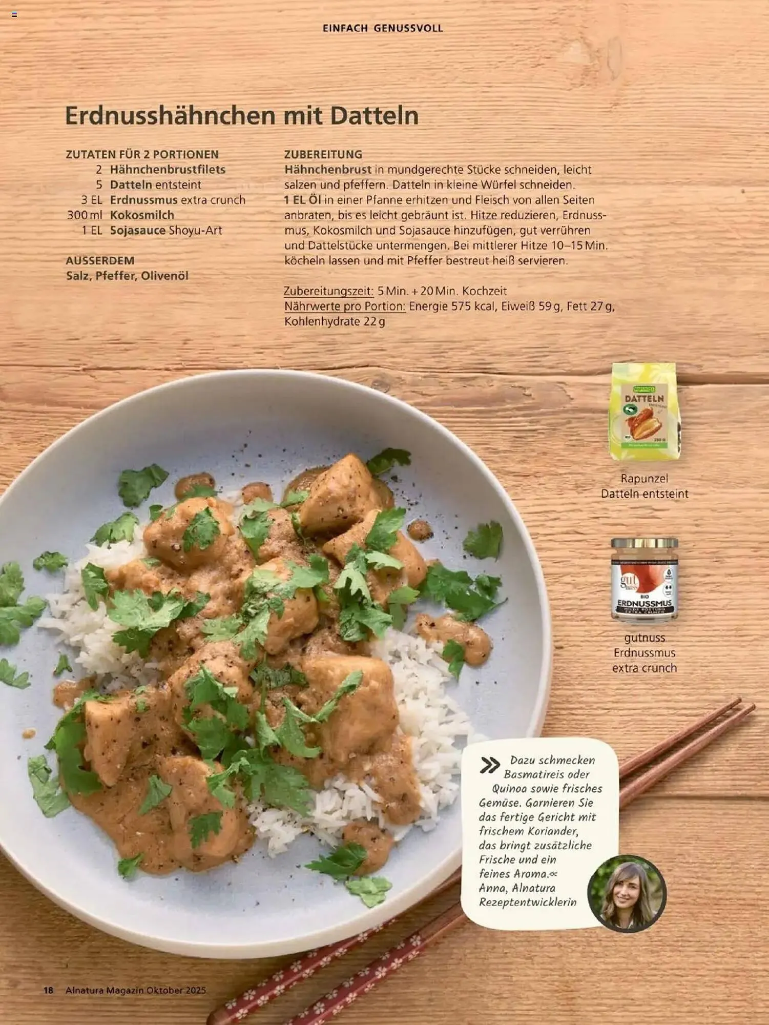 Alnatura Prospekt von 1. Oktober bis 31. Oktober 2025 - Prospekt seite 18