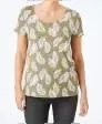 Bedrucktes T-Shirt Janina, Rundhalsausschnitt