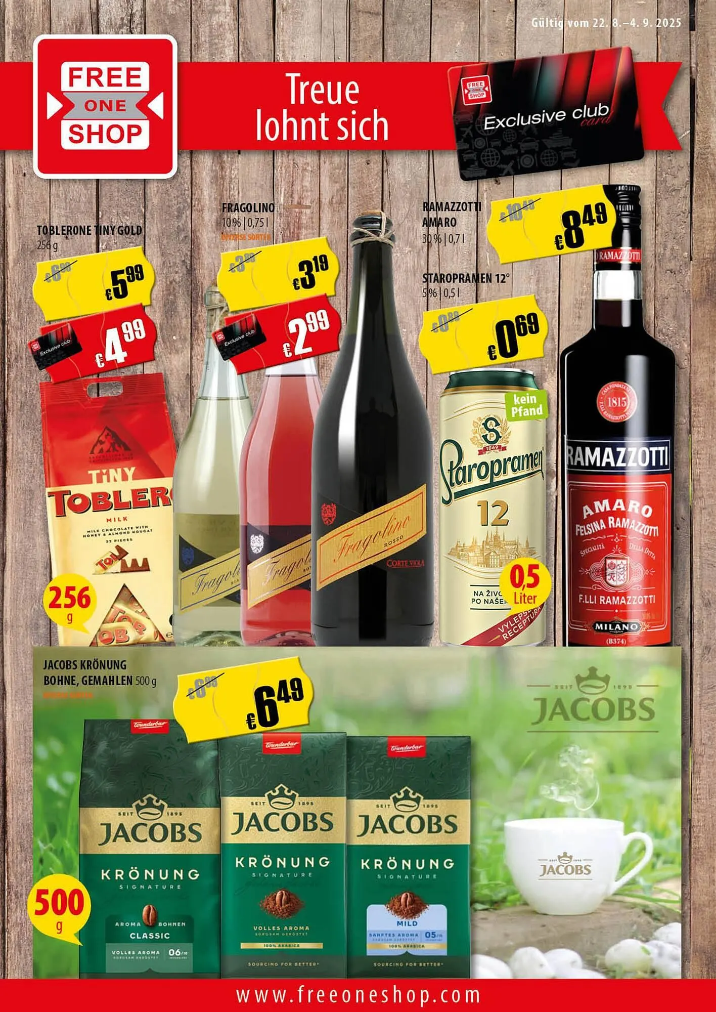 FreeOneShop Prospekt - 1