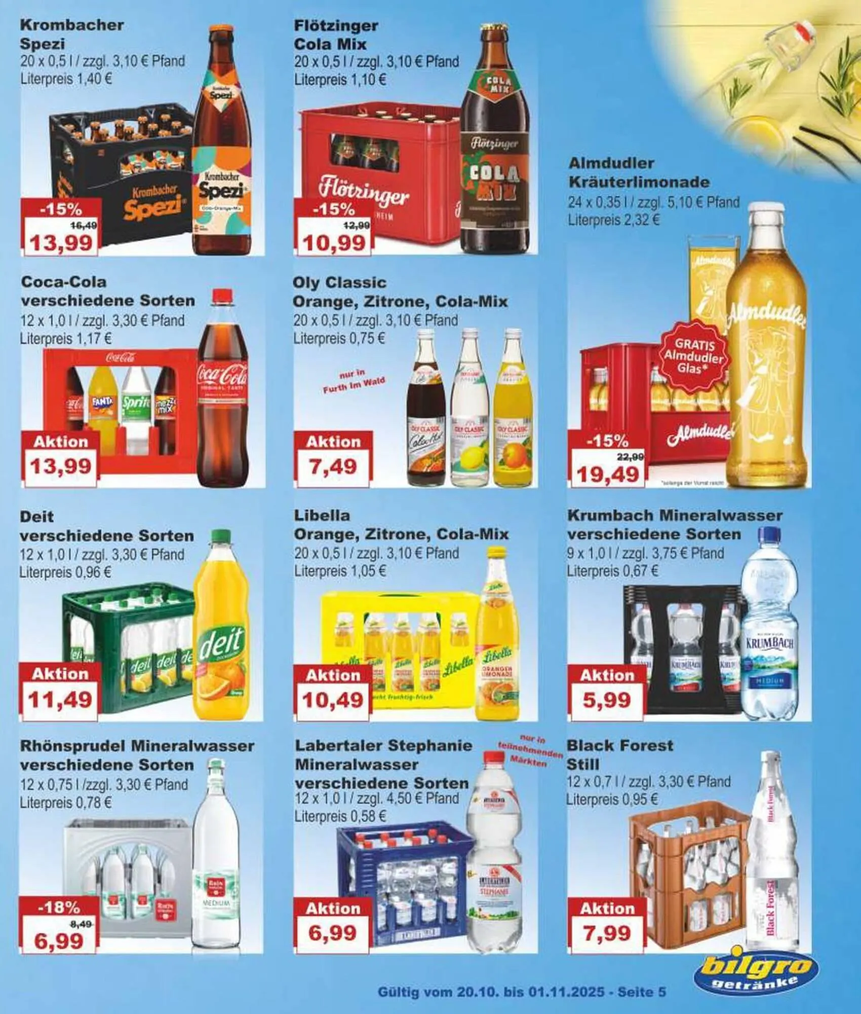 Bilgro Prospekt von 21. Oktober bis 4. November 2025 - Prospekt seite 5