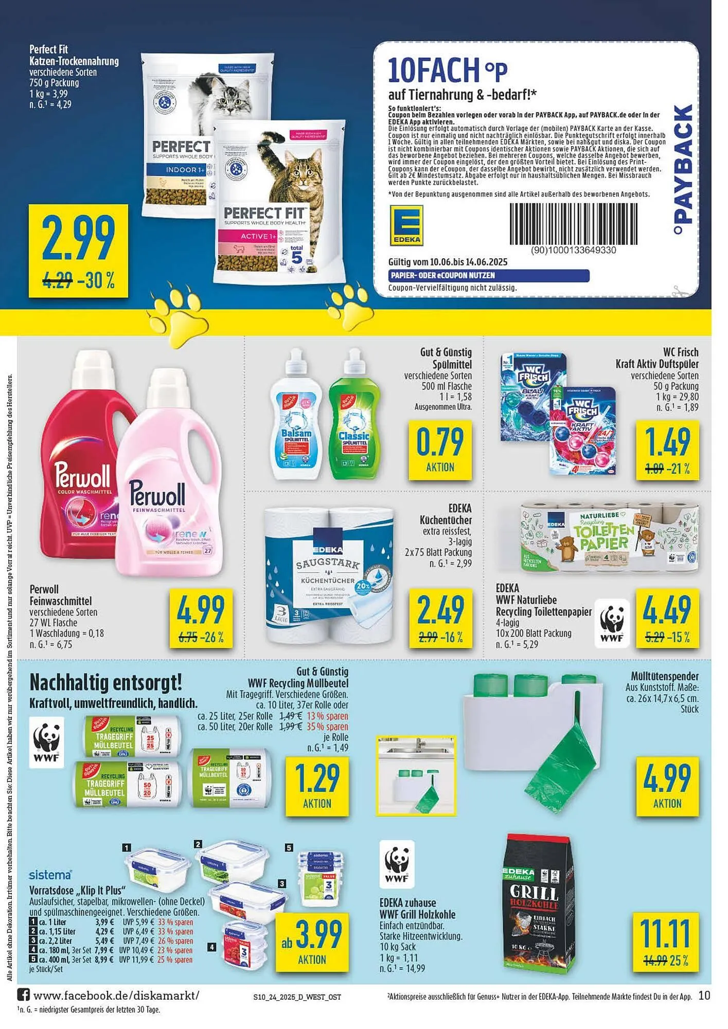 diska Prospekt von 10. Juni bis 14. Juni 2025 - Prospekt seite 10