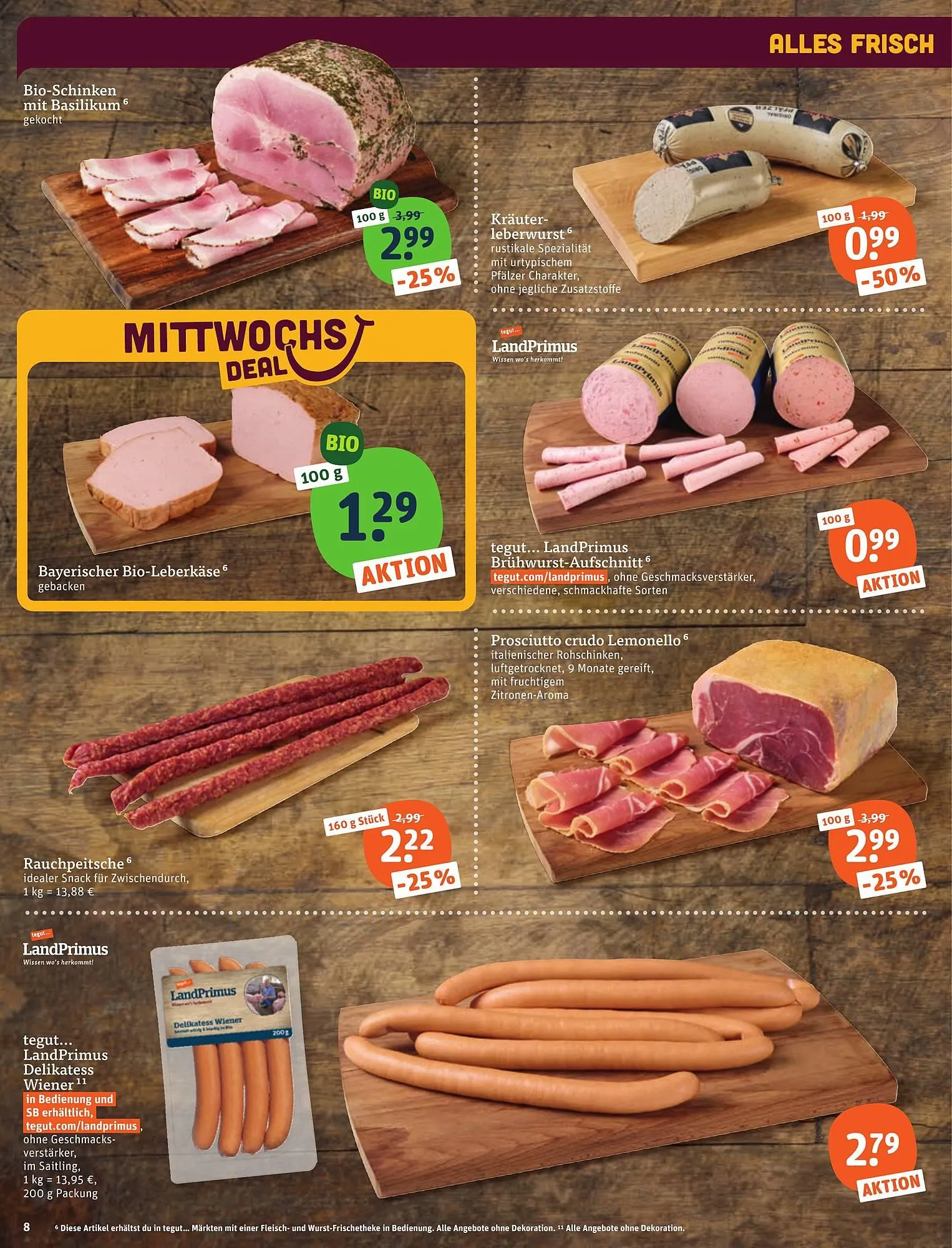 Tegut Prospekt von 13. März bis 14. März 2026 - Prospekt seite 10