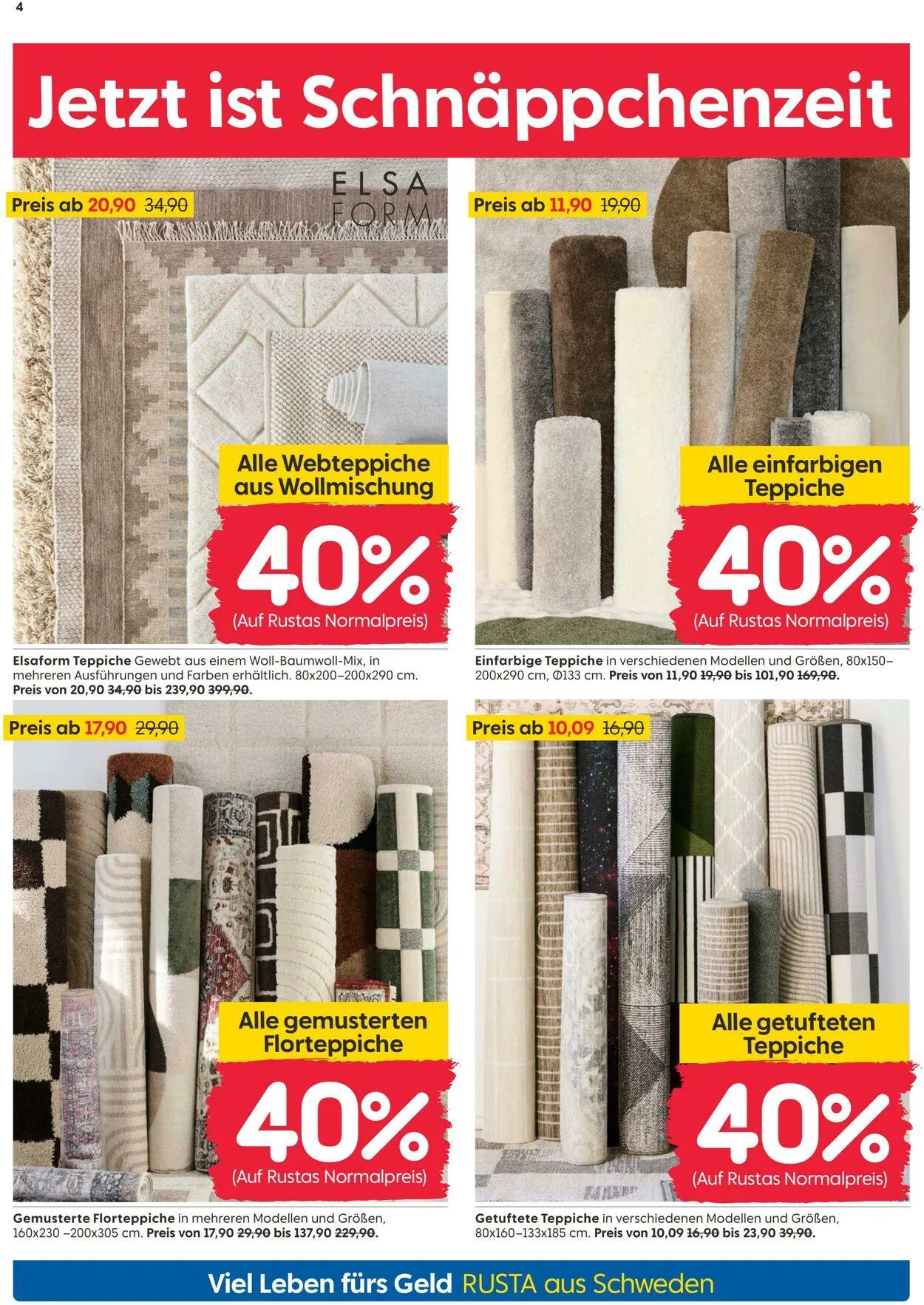 Rusta von 13. Oktober bis 27. Oktober 2025 - Prospekt seite 4