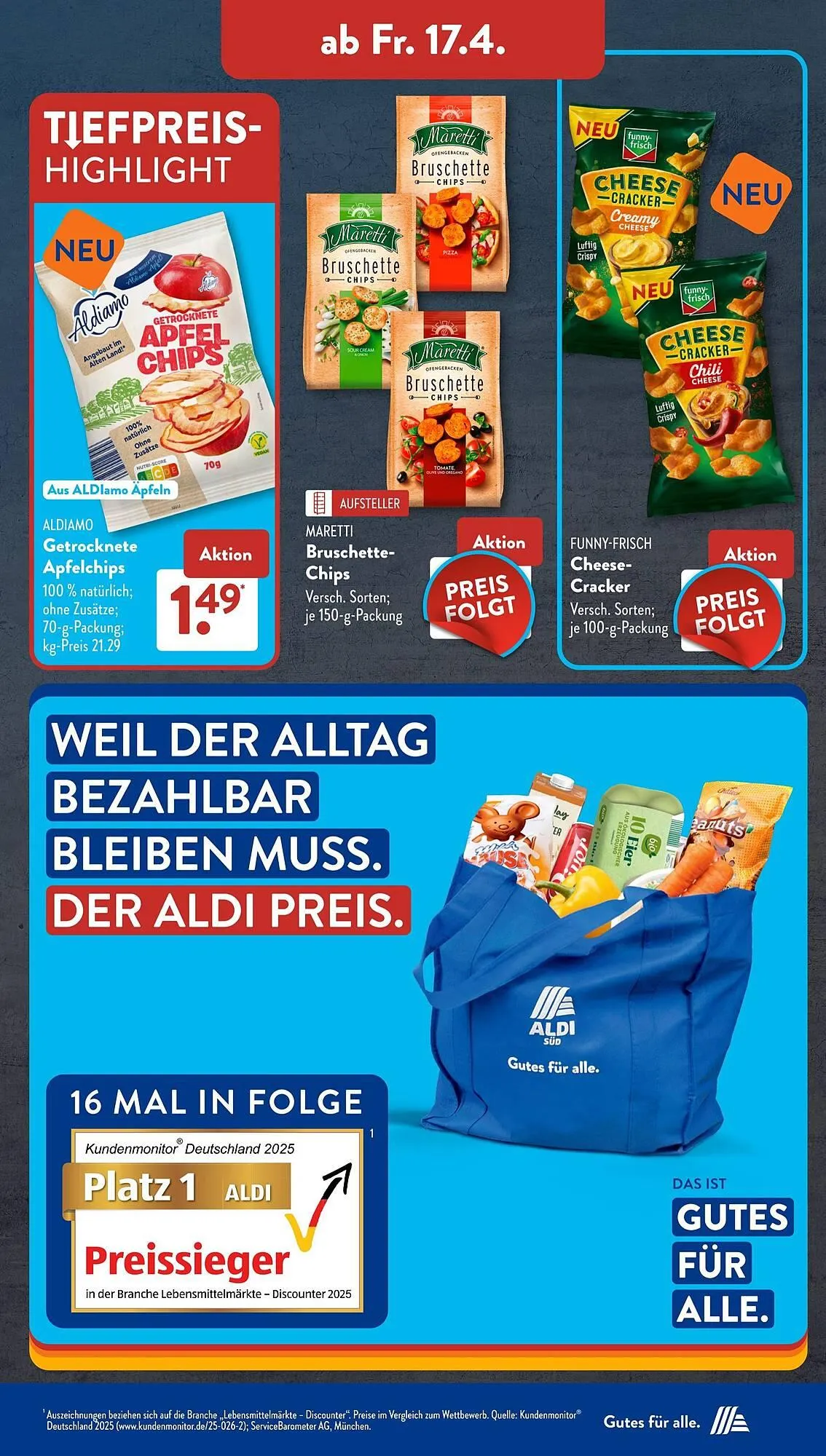 Aldi Süd Prospekt von 13. April bis 19. April 2026 - Prospekt seite 14