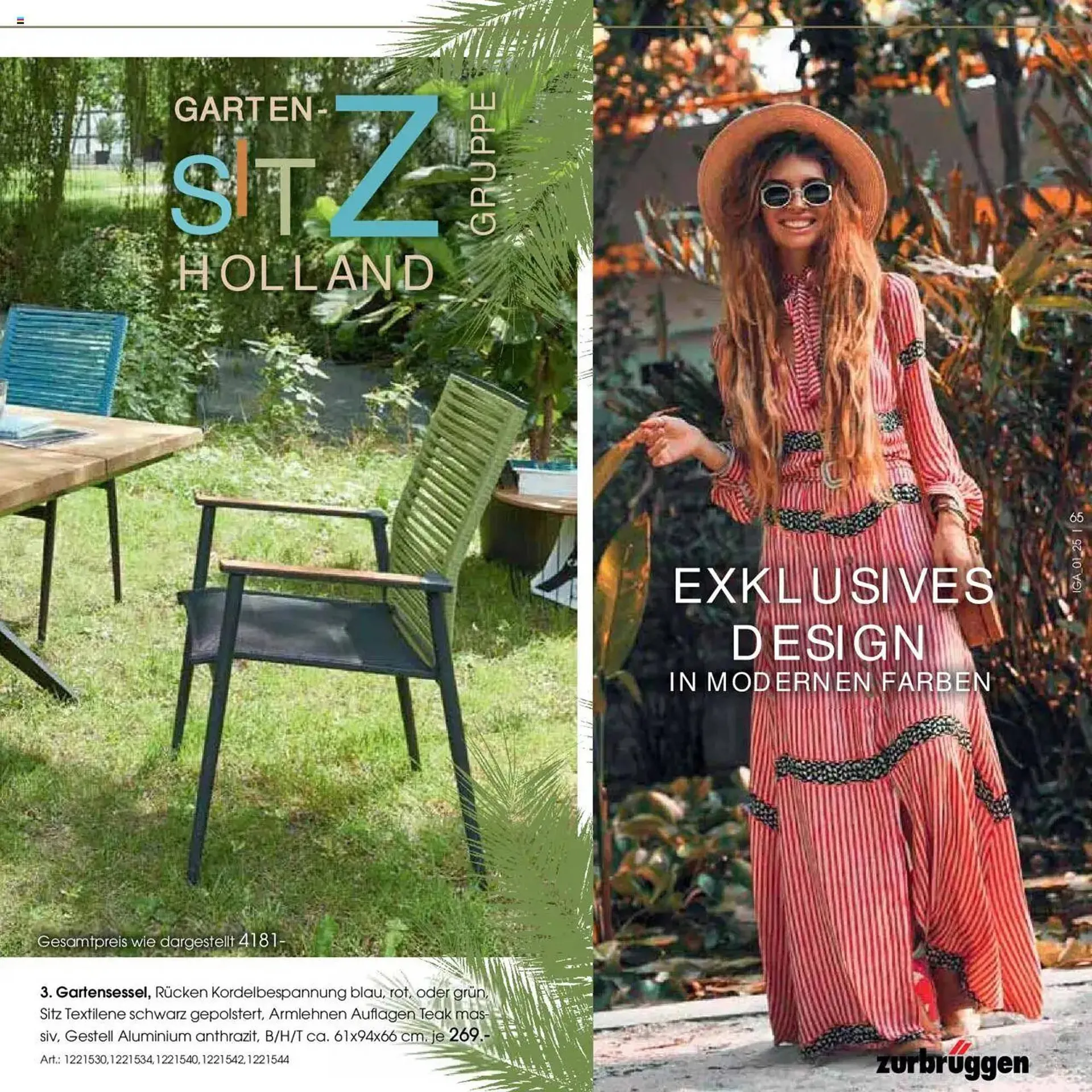 Zurbrüggen Prospekt von 18. Februar bis 31. August 2025 - Prospekt seite 65