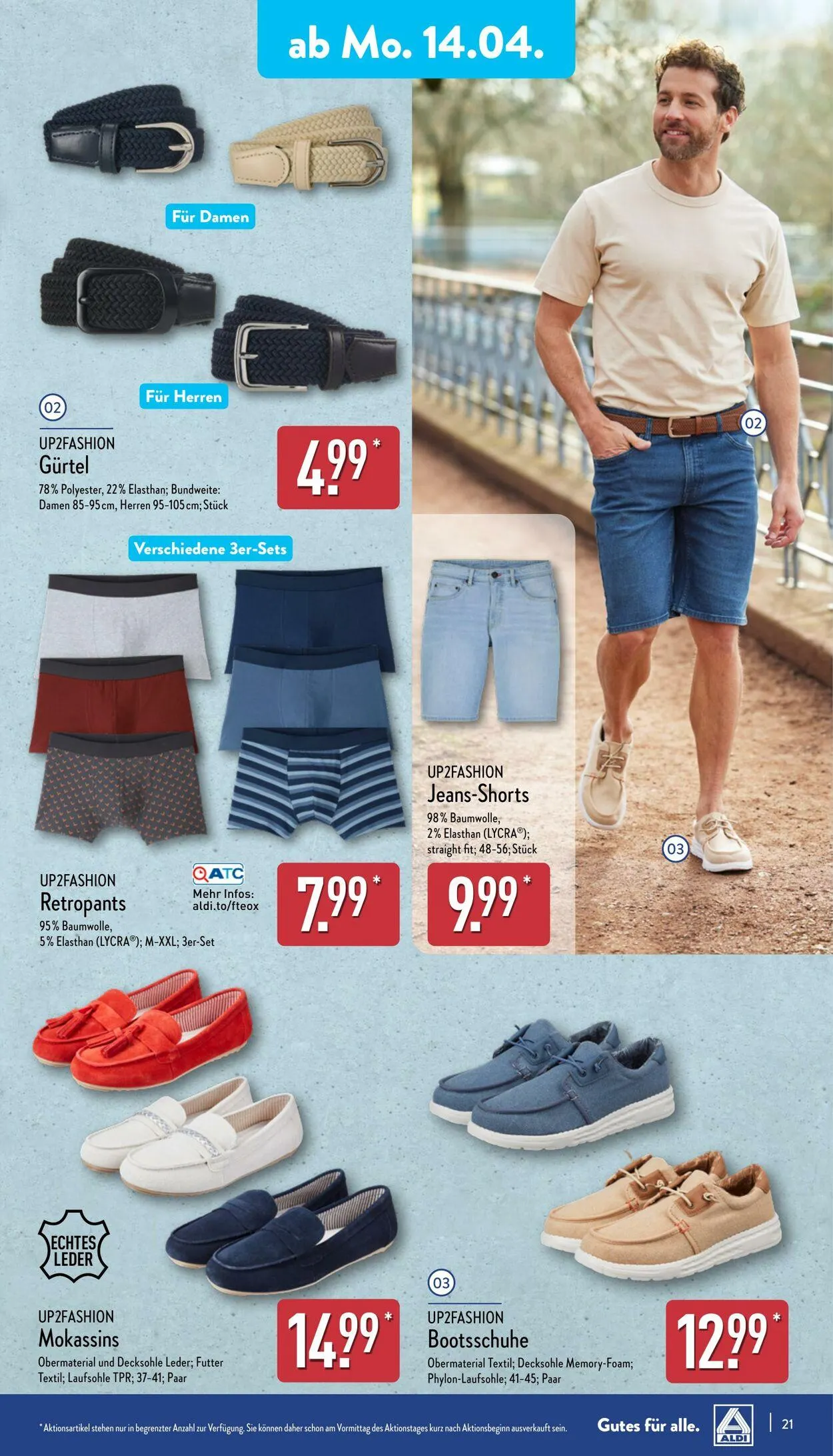 Aldi-Nord von 7. April bis 12. April 2025 - Prospekt seite 21