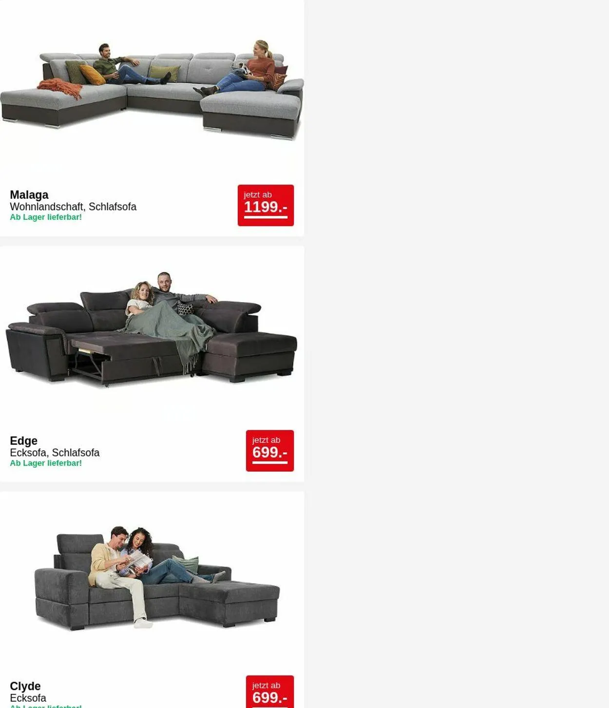 Seats and Sofas Aktueller Prospekt von 26. Mai bis 4. Juni 2025 - Prospekt seite 8