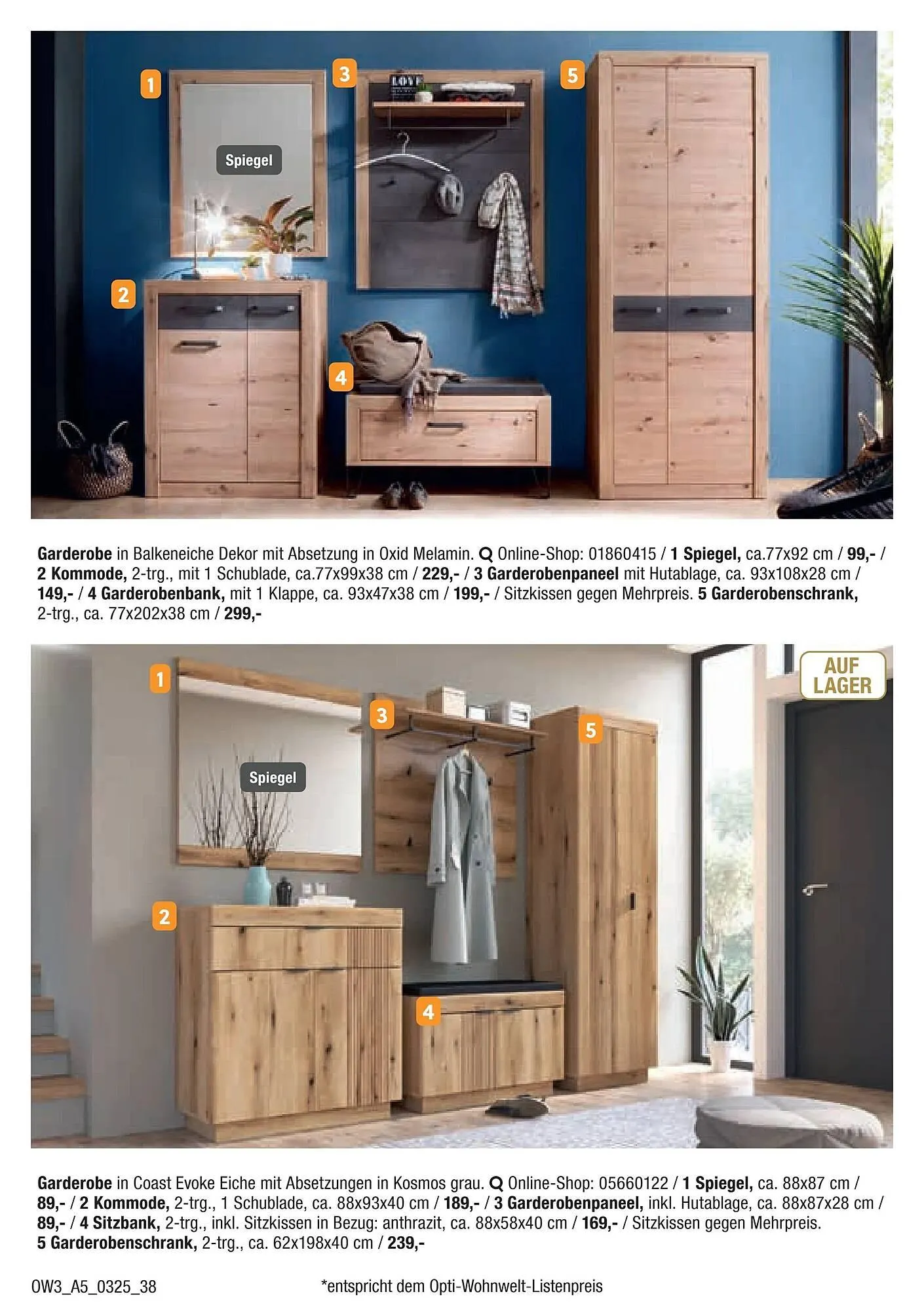 Opti Wohnwelt Prospekt von 27. Februar bis 23. März 2025 - Prospekt seite 38