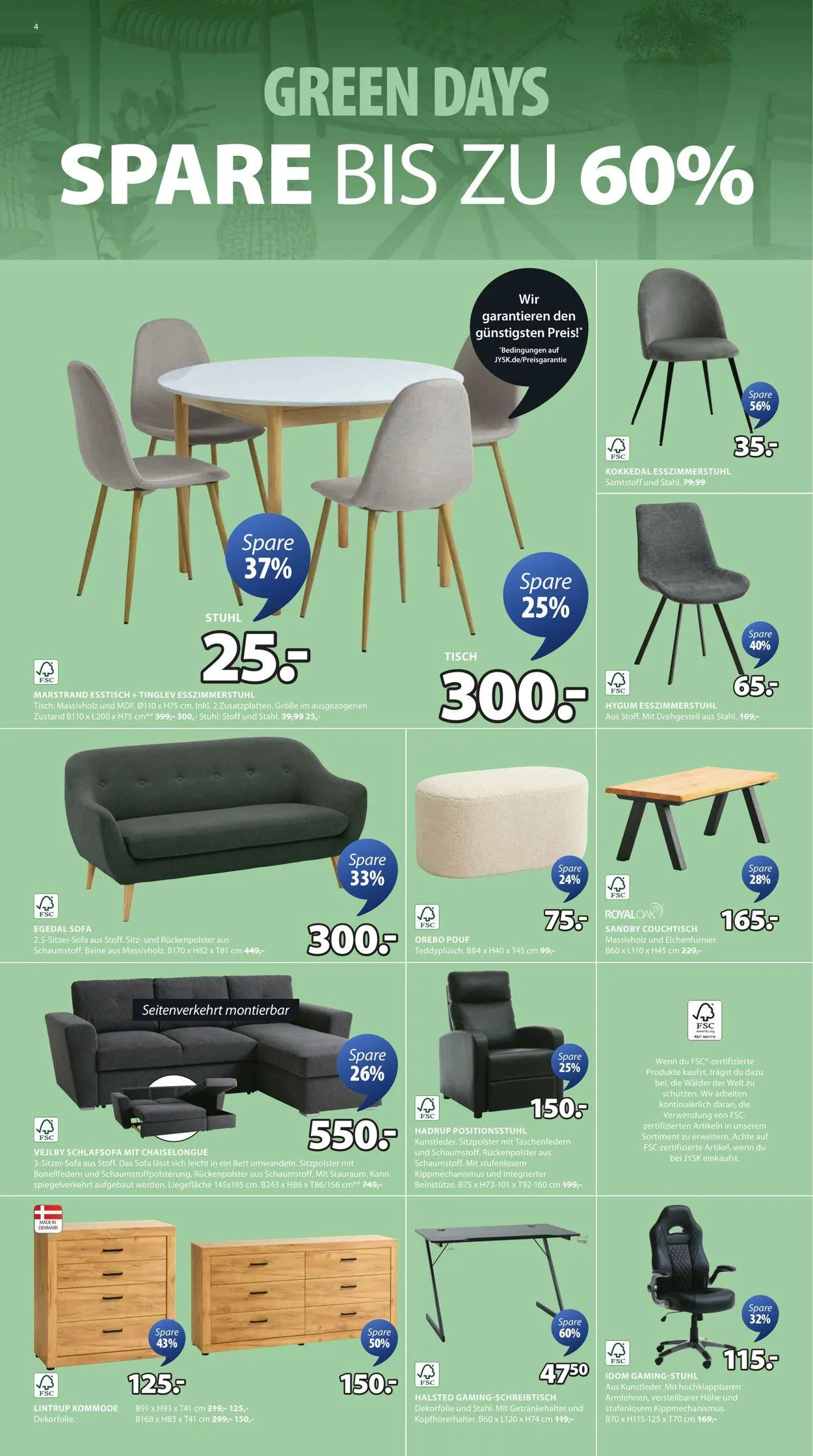 JYSK von 28. April bis 5. Mai 2025 - Prospekt seite 5