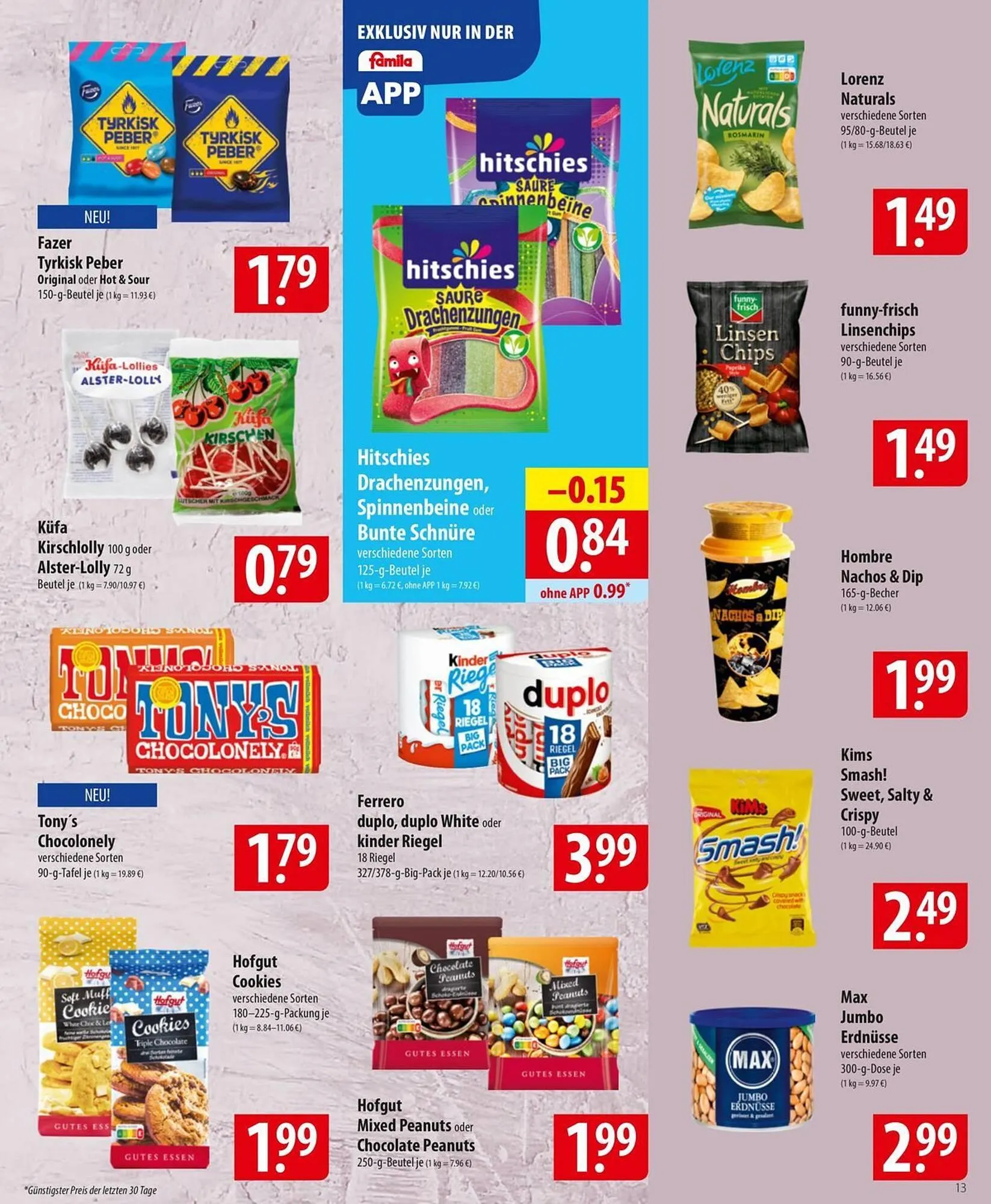 Famila Nord Ost Prospekt von 19. Mai bis 24. Mai 2025 - Prospekt seite 13