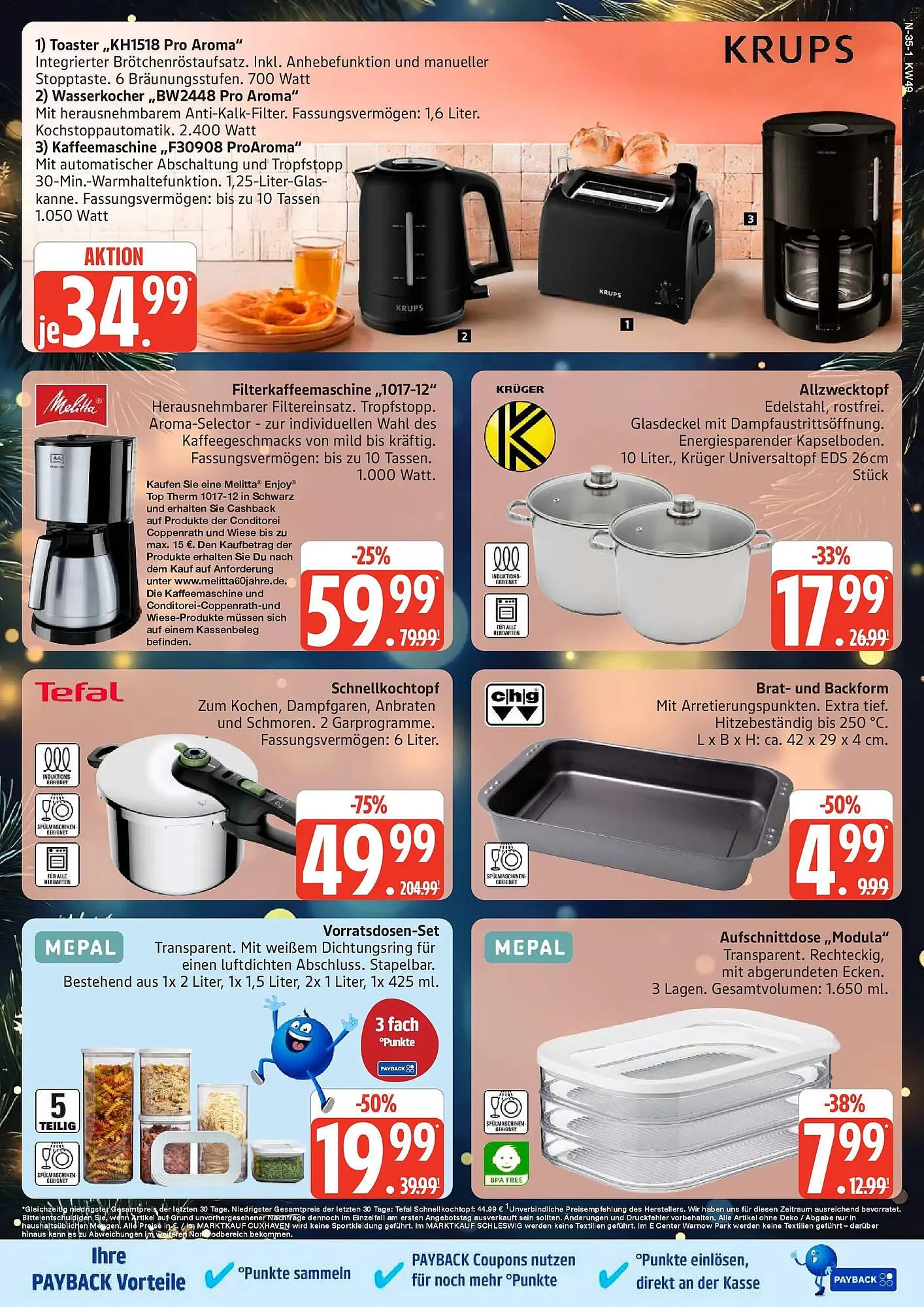 Marktkauf Prospekt von 30. November bis 6. Dezember 2025 - Prospekt seite 35