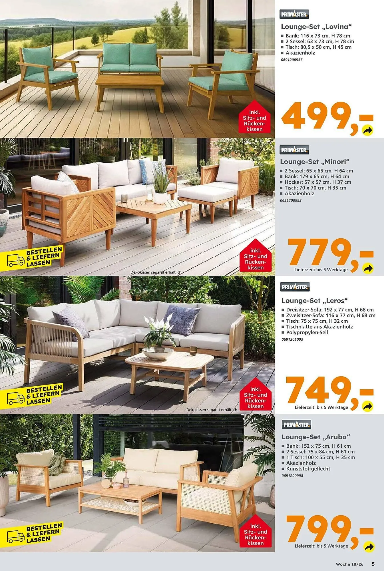 Globus Baumarkt Prospekt von 26. April bis 2. Mai 2026 - Prospekt seite 5