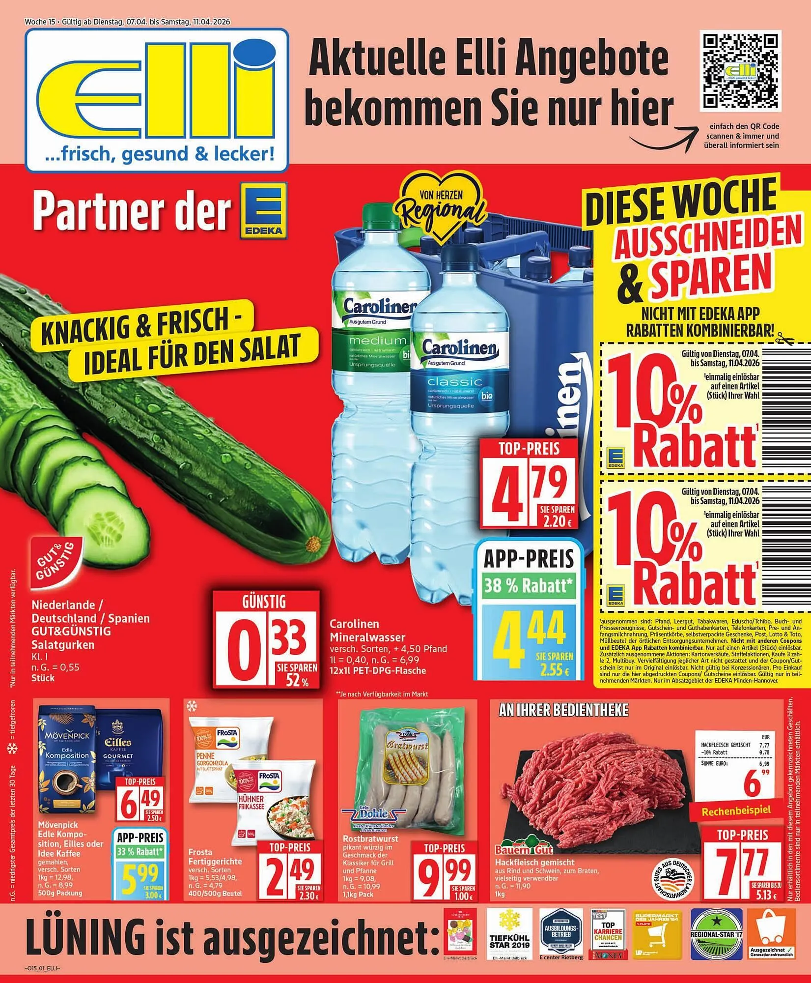 Elli Markt Prospekt von 7. April bis 11. April 2026 - Prospekt seite 1