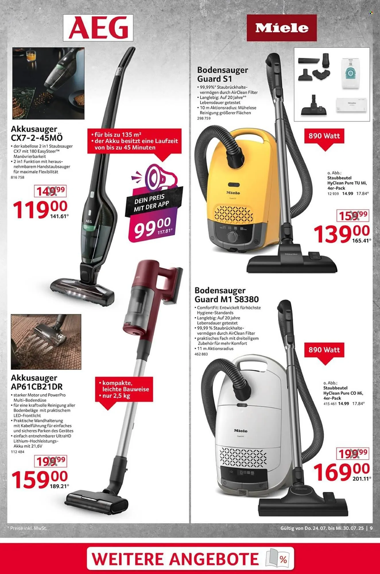 Selgros Prospekt von 24. Juli bis 30. Juli 2025 - Prospekt seite 9