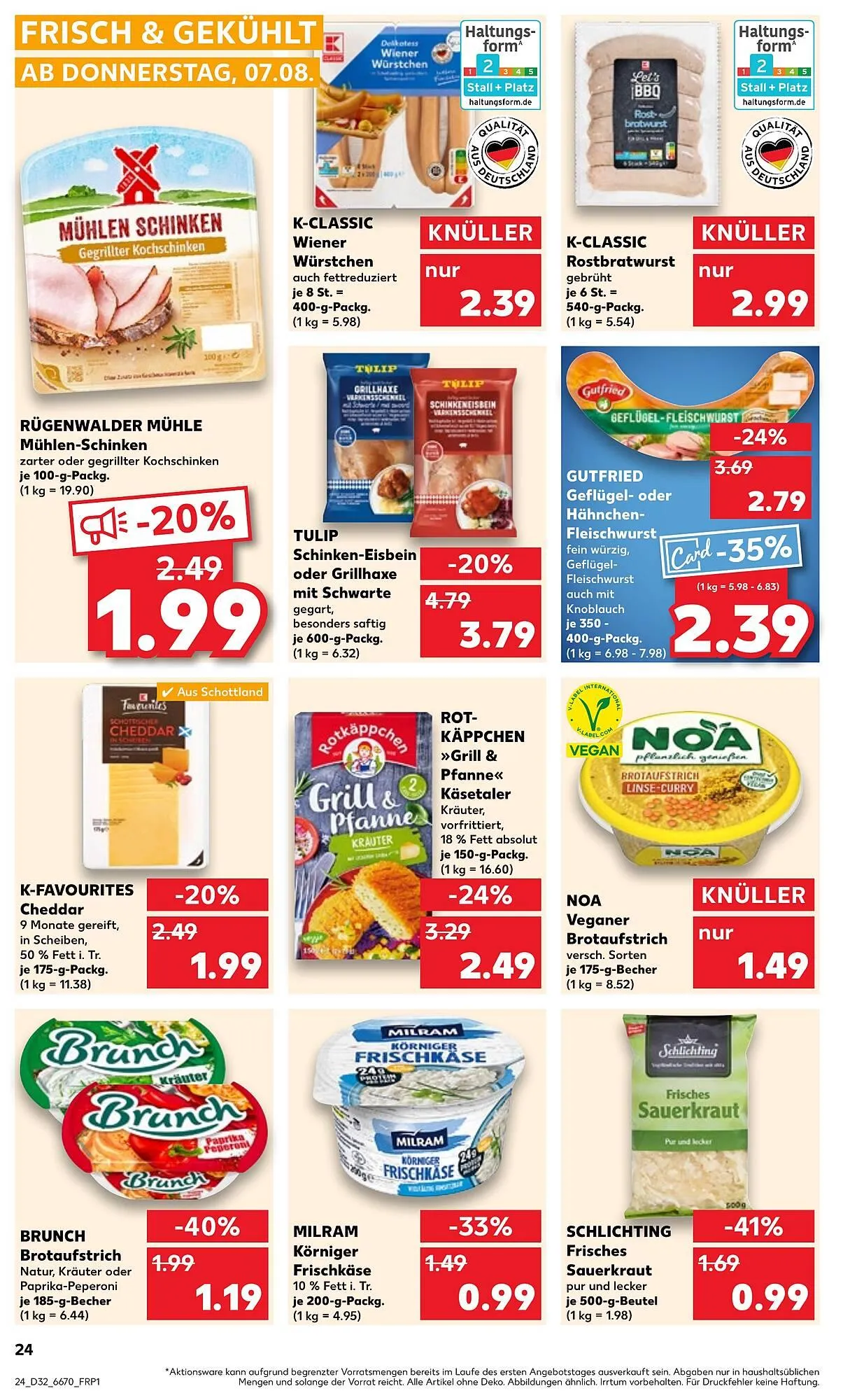 Kaufland Prospekt von 7. August bis 13. August 2025 - Prospekt seite 24