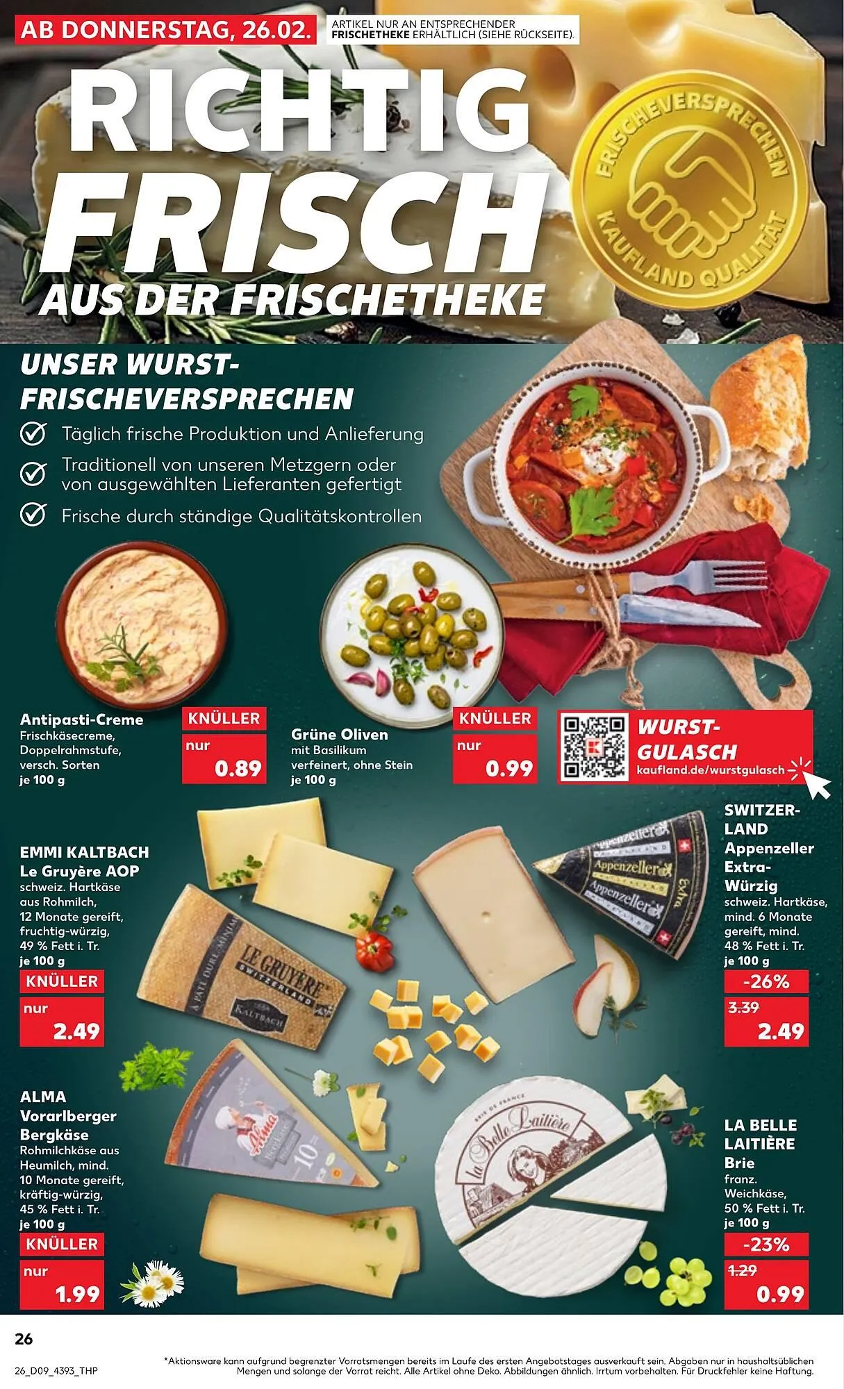 Kaufland Prospekt von 25. Februar bis 3. März 2026 - Prospekt seite 26