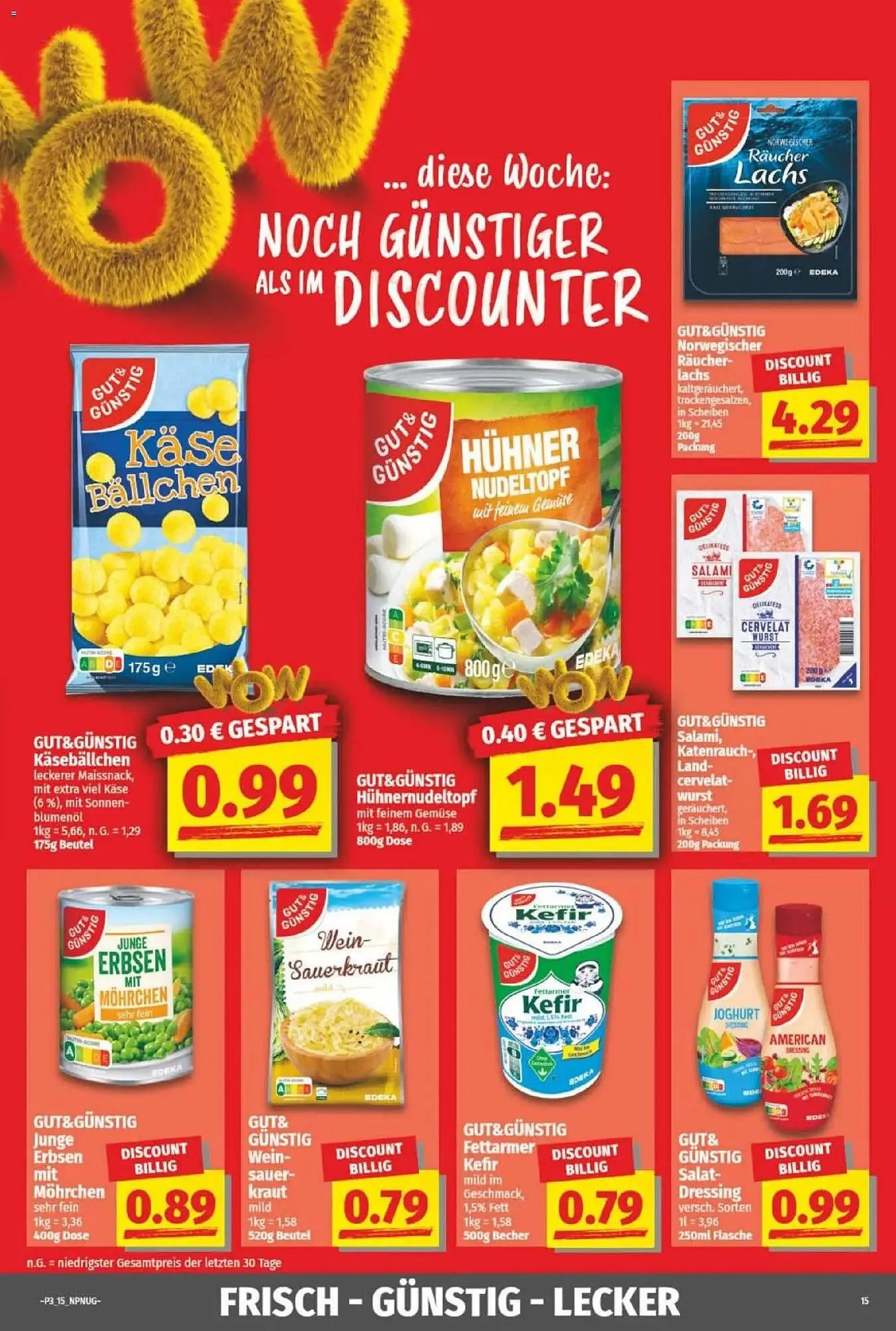 NP Discount Prospekt von 11. Januar bis 17. Januar 2026 - Prospekt seite 15