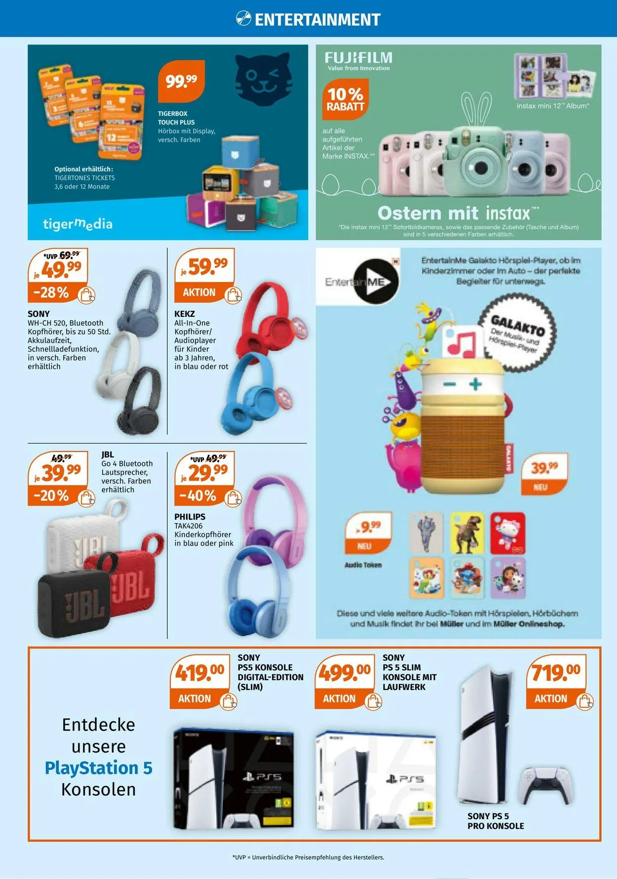 Müller Aktueller Prospekt von 14. April bis 20. April 2025 - Prospekt seite 20