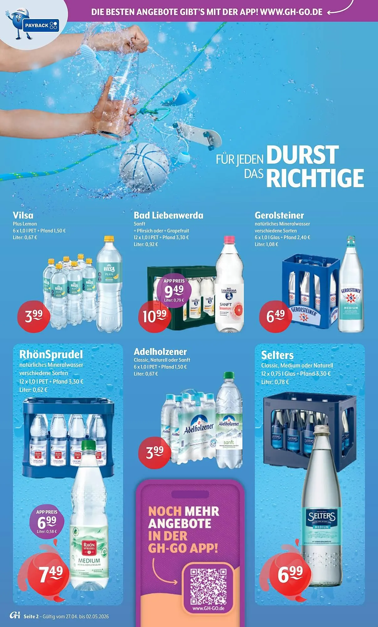 Trink und Spare Prospekt von 27. April bis 2. Mai 2026 - Prospekt seite 2