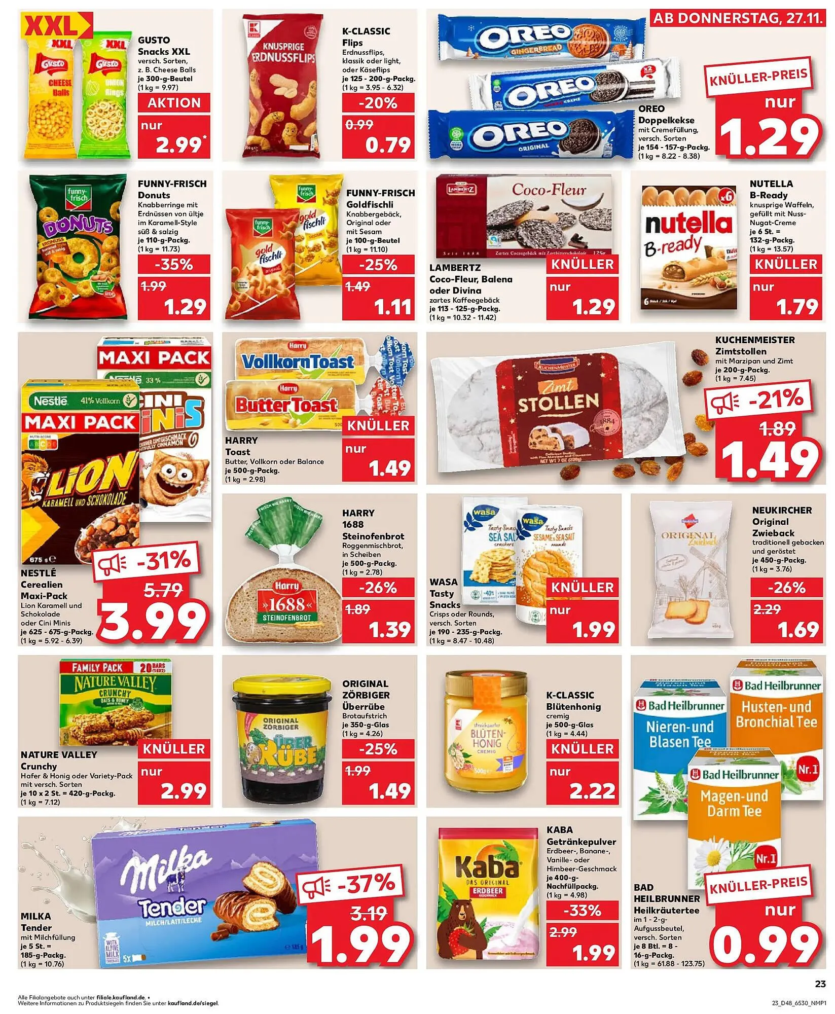 Kaufland Prospekt von 30. November bis 3. Dezember 2025 - Prospekt seite 23