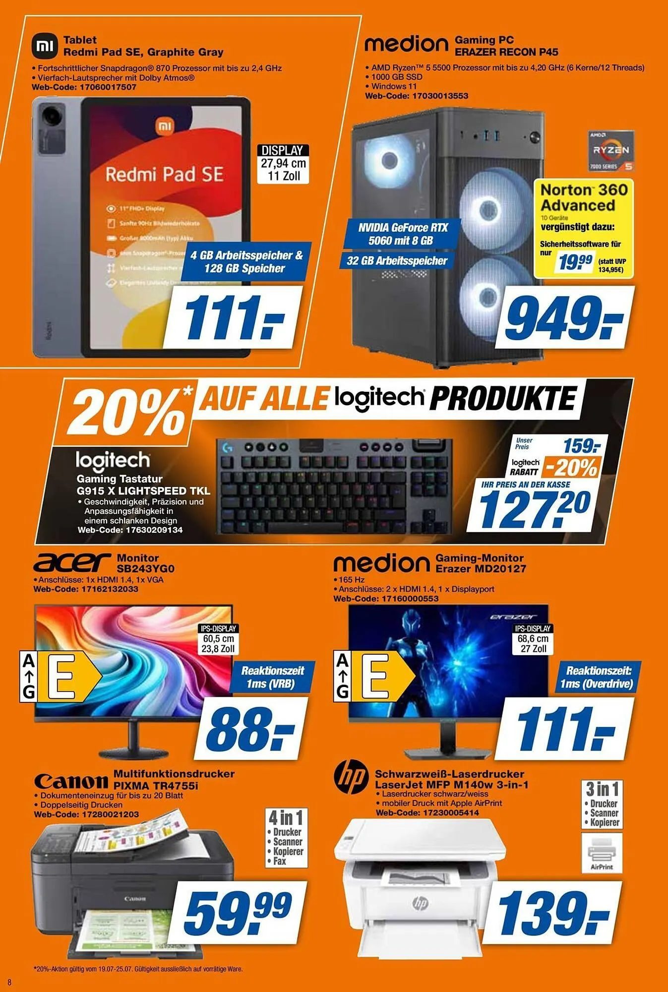 Expert Prospekt von 18. Juli bis 25. Juli 2025 - Prospekt seite 8