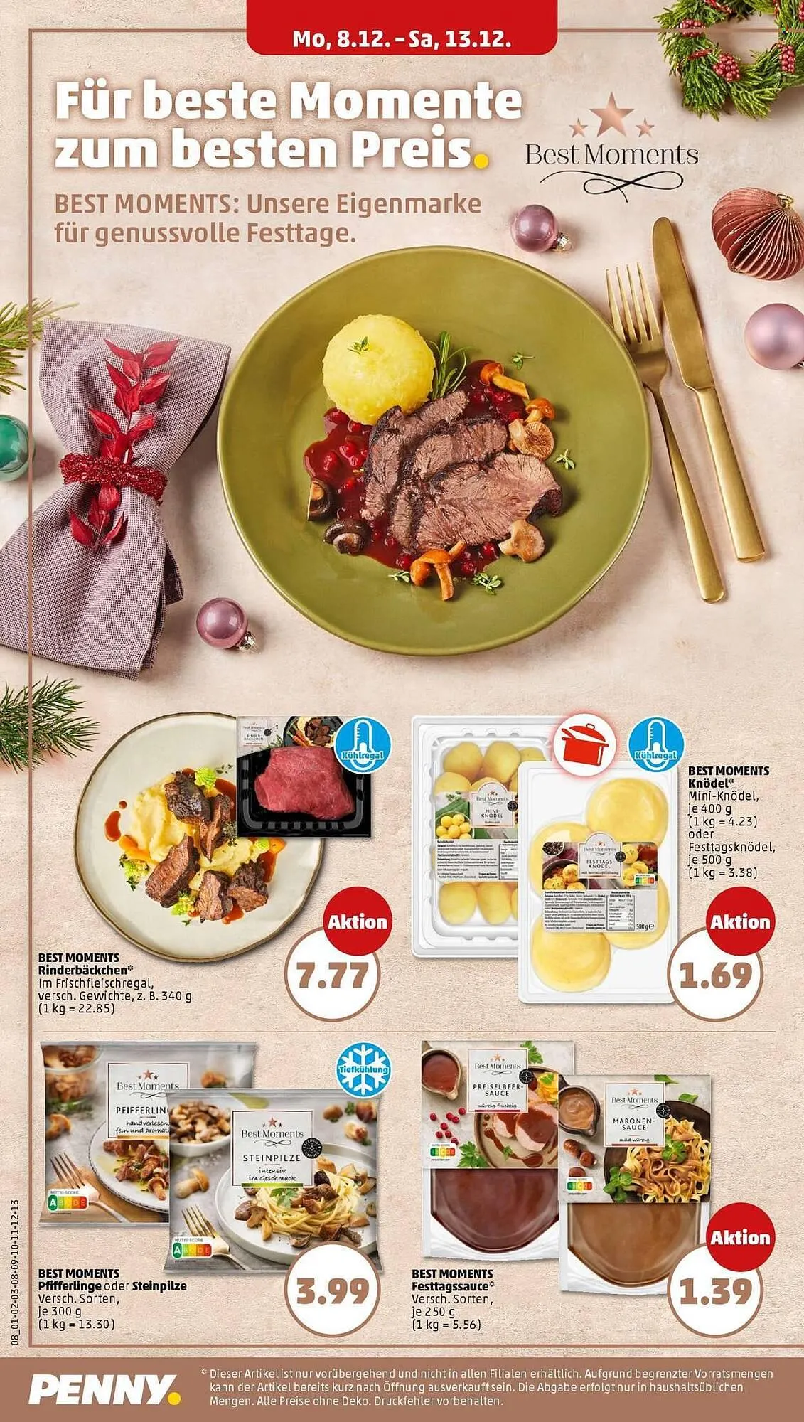 PENNY Prospekt von 8. Dezember bis 13. Dezember 2025 - Prospekt seite 10