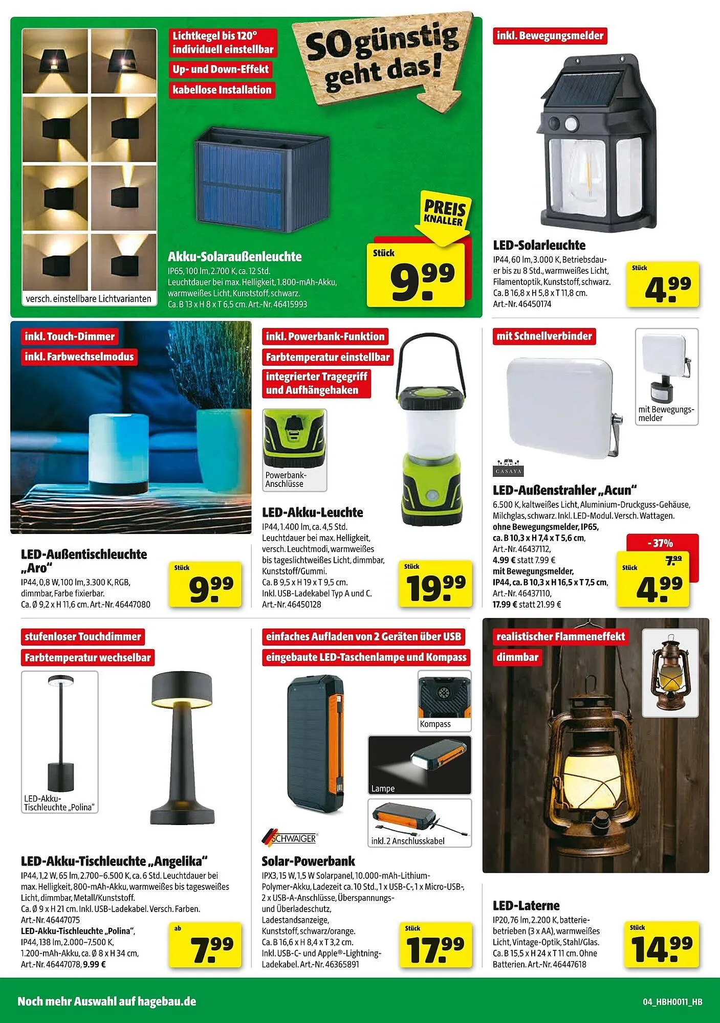 Hagebau Prospekt von 8. März bis 15. März 2025 - Prospekt seite 4