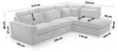 Ecksofa Monica