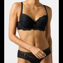 BH mit Blattmuster Janina, verstellbare Träger