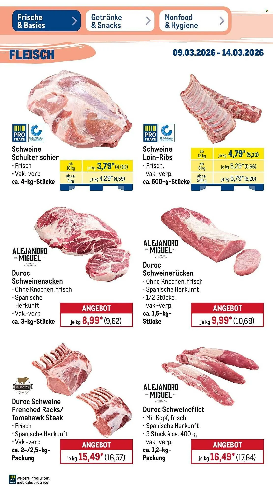 METRO Prospekt von 9. März bis 14. März 2026 - Prospekt seite 7