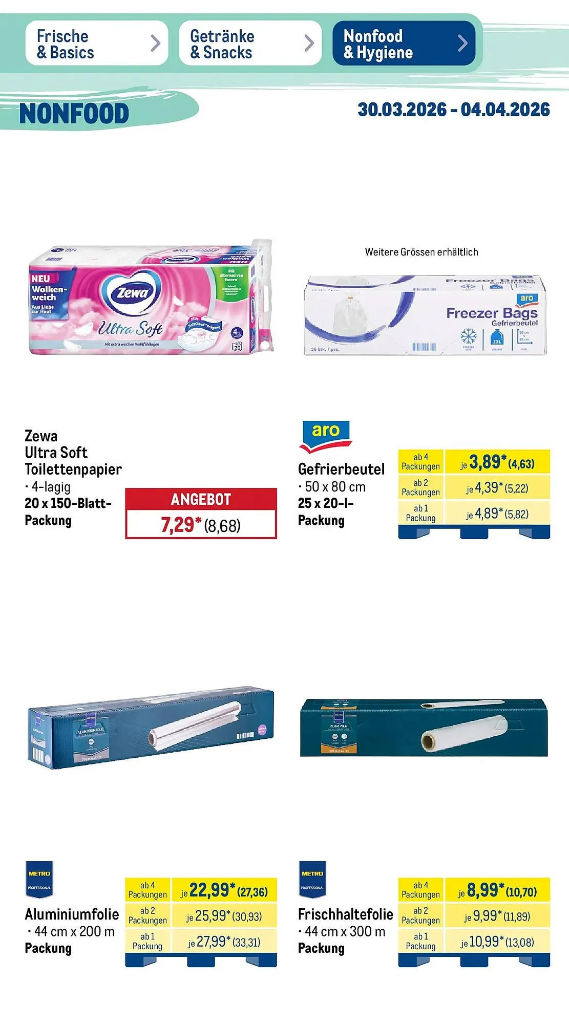 METRO Prospekt von 29. März bis 4. April 2026 - Prospekt seite 54