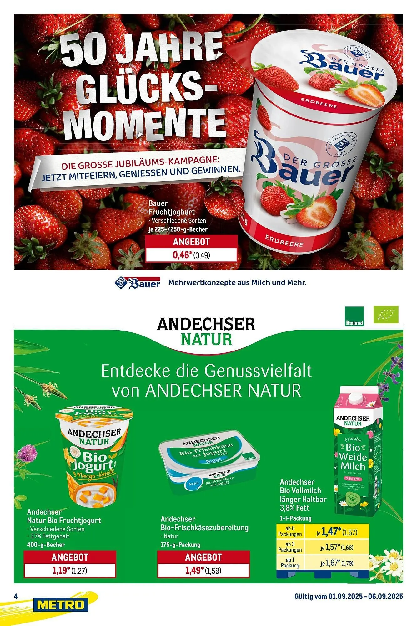 METRO Prospekt von 1. September bis 6. September 2025 - Prospekt seite 4