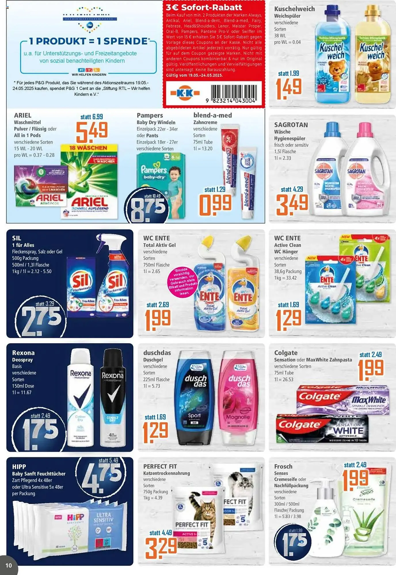 Klaas und Kock Prospekt von 19. Mai bis 26. Mai 2025 - Prospekt seite 10