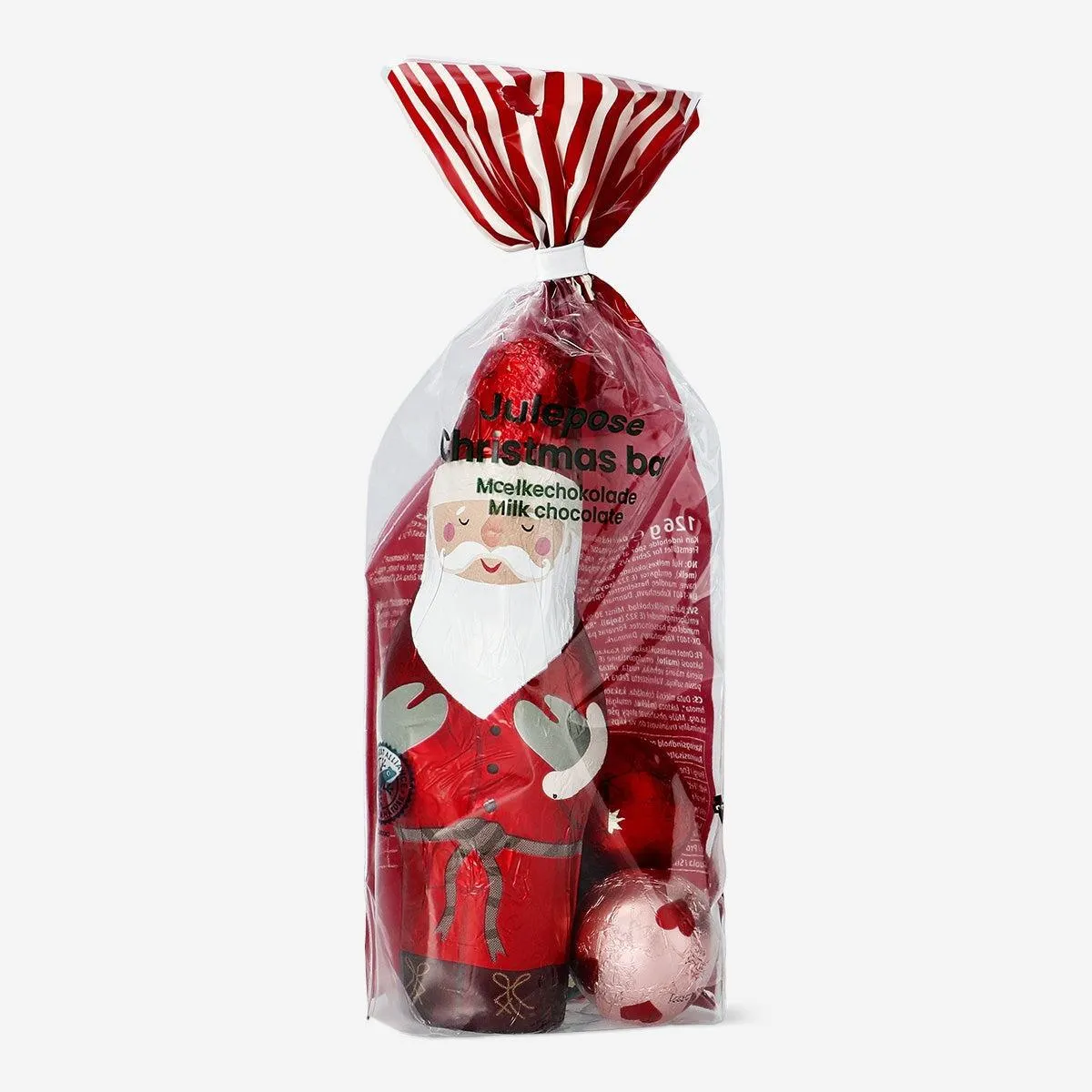 Christmas chocolates in bag