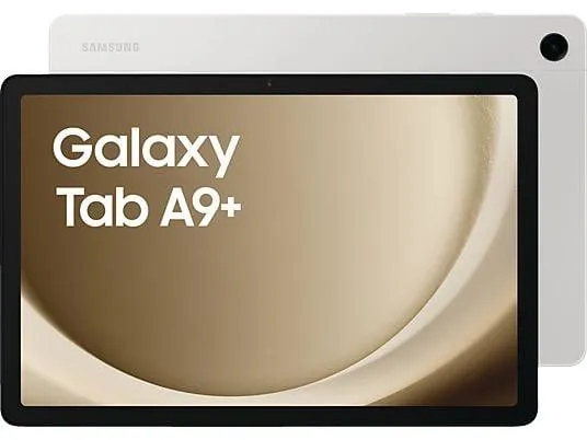 SAMSUNG Galaxy Tab A9+, Wi-Fi, Tablet, 64 GB, 11 Zoll, Silver