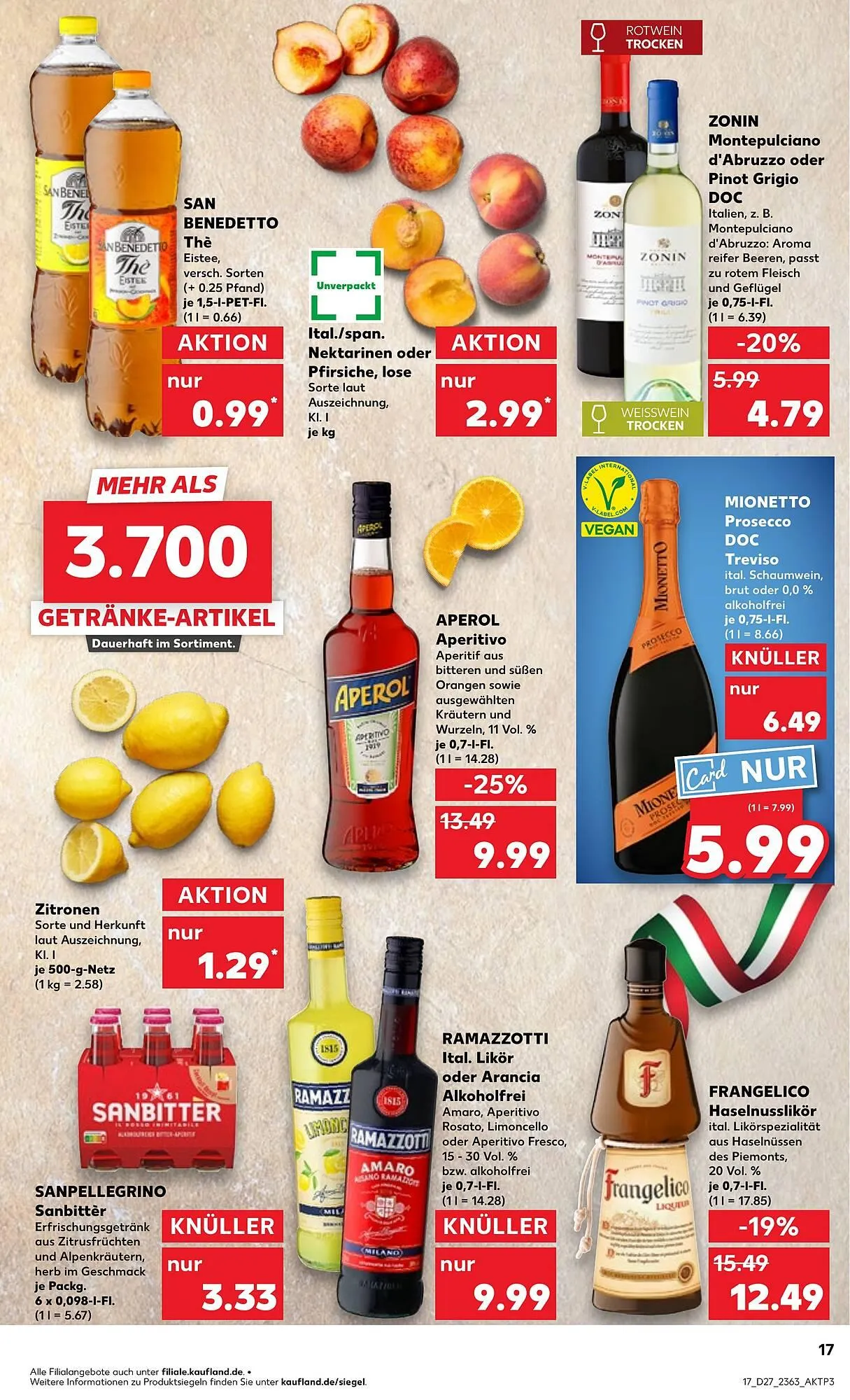 Kaufland Prospekt von 3. Juli bis 9. Juli 2025 - Prospekt seite 17
