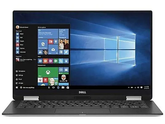 DELL XPS 13 9365, Laptop, mit 13,3 Zoll Display Touchscreen, Intel® Core™ i5,i5-7Y57 Prozessor, 8 GB RAM, 256 GB SSD, Intel® HD Graphics, Schwarz, Windows 10 Pro (64 Bit)