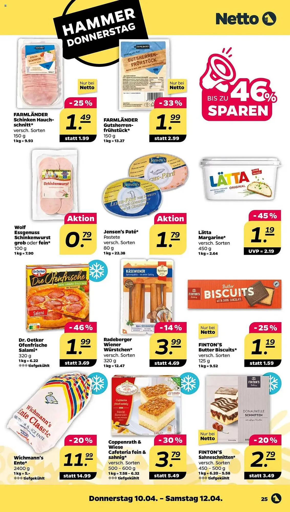 NETTO Prospekt von 7. April bis 12. April 2025 - Prospekt seite 25