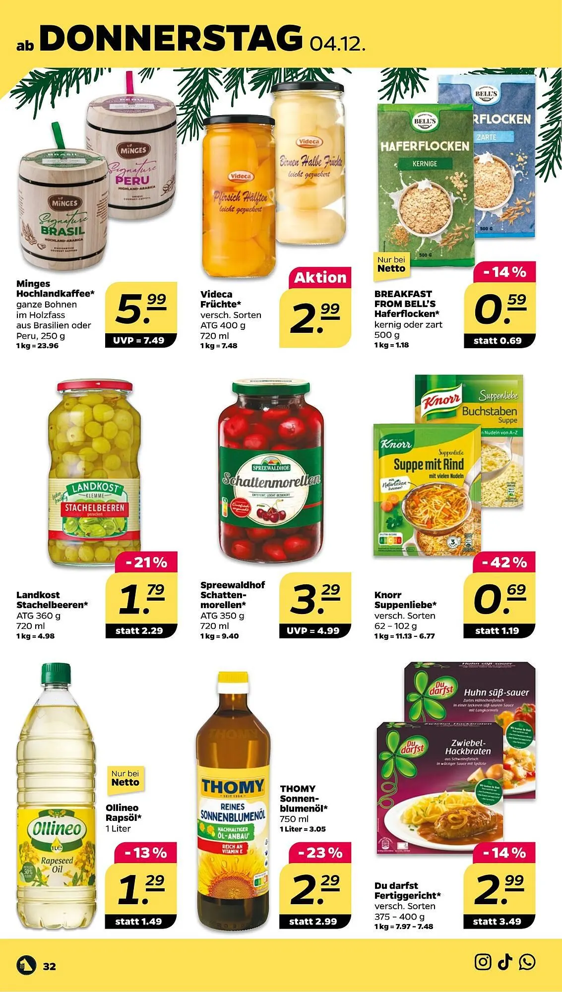 NETTO Prospekt von 1. Dezember bis 6. Dezember 2025 - Prospekt seite 34