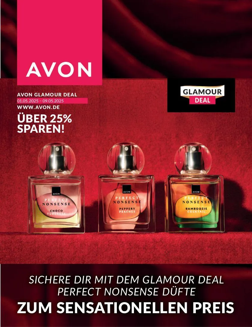 Avon Aktueller Prospekt von 7. Mai bis 21. Mai 2025 - Prospekt seite 1