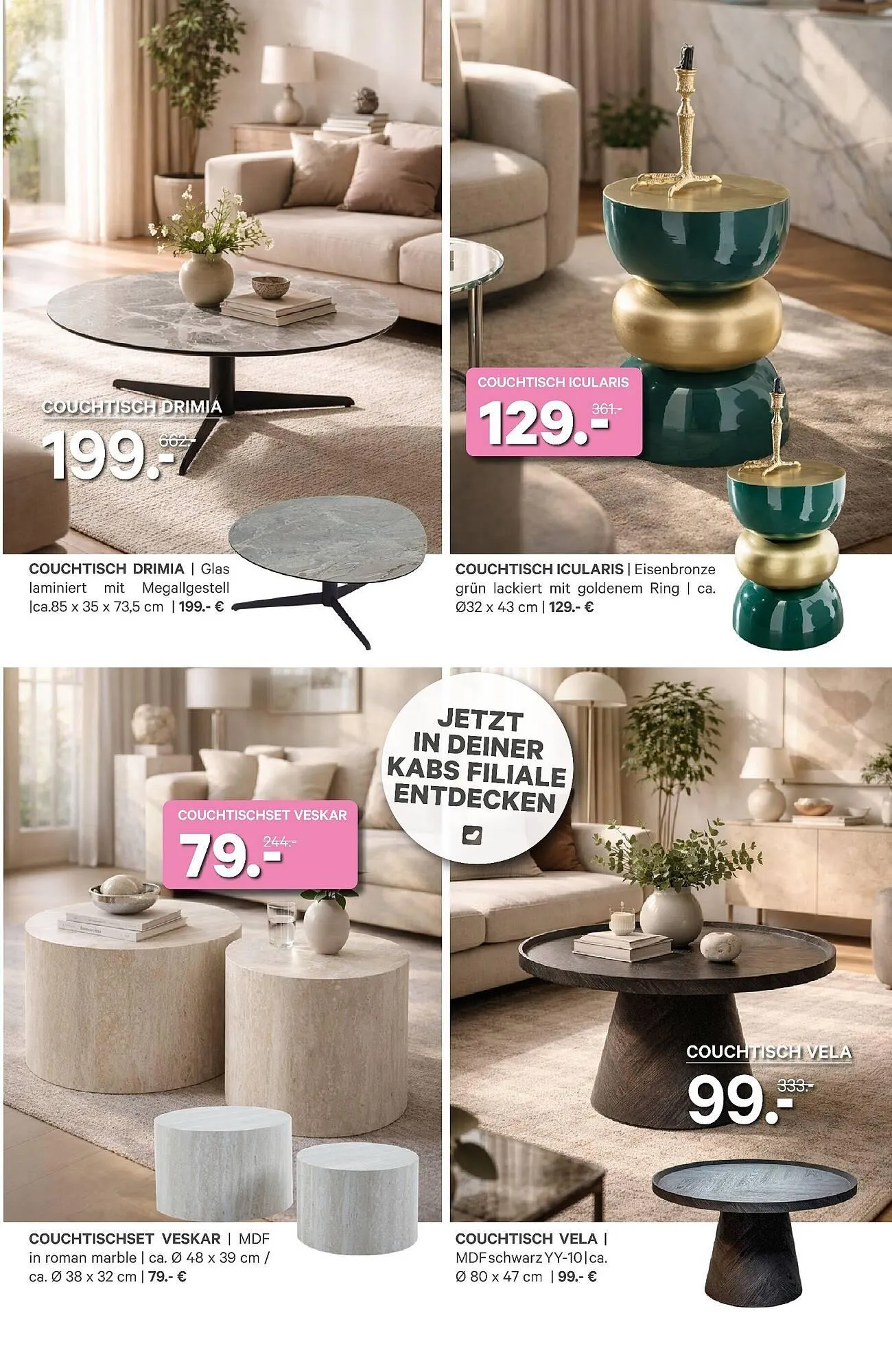 Kabs Polsterwelt Prospekt von 26. März bis 29. April 2026 - Prospekt seite 35