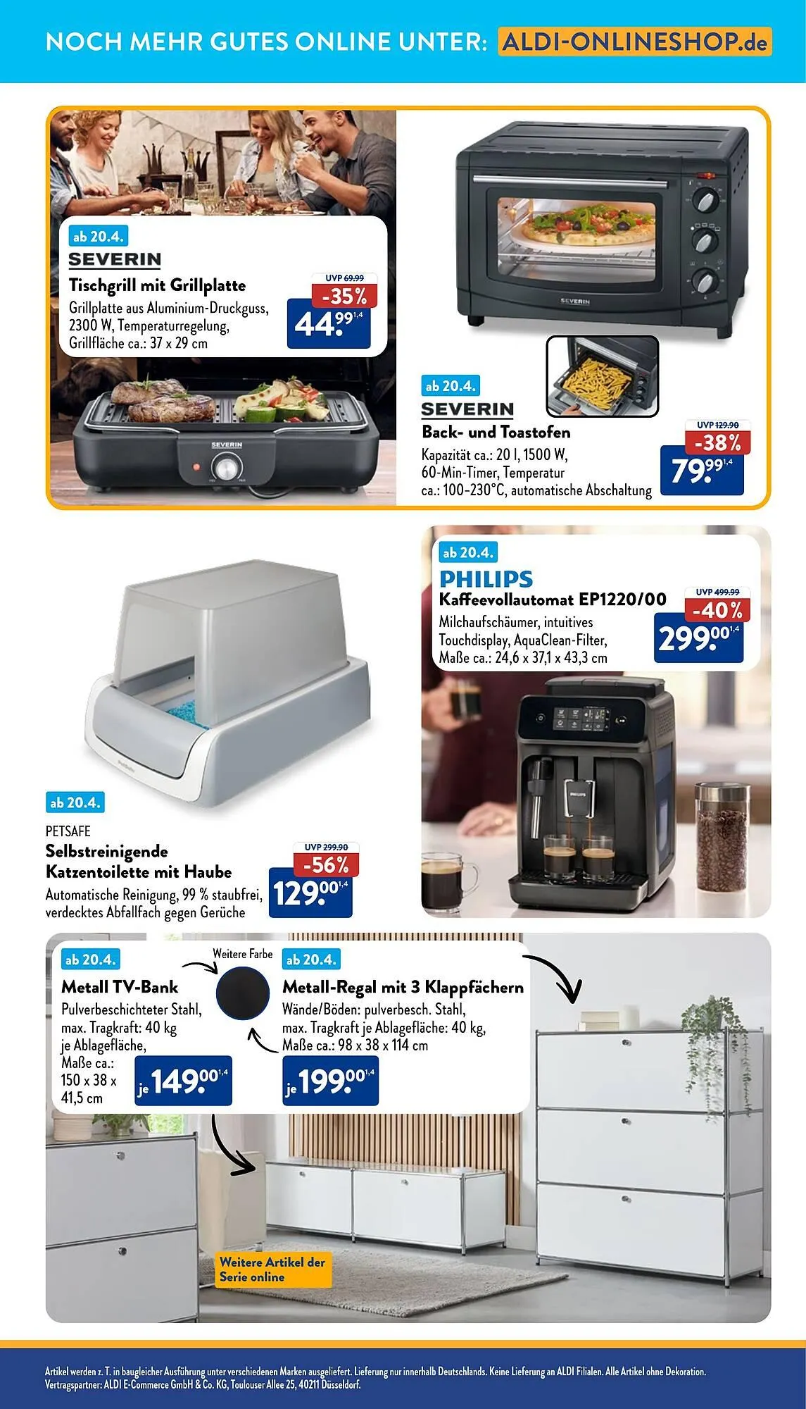 Aldi Nord Prospekt von 22. April bis 26. April 2025 - Prospekt seite 35