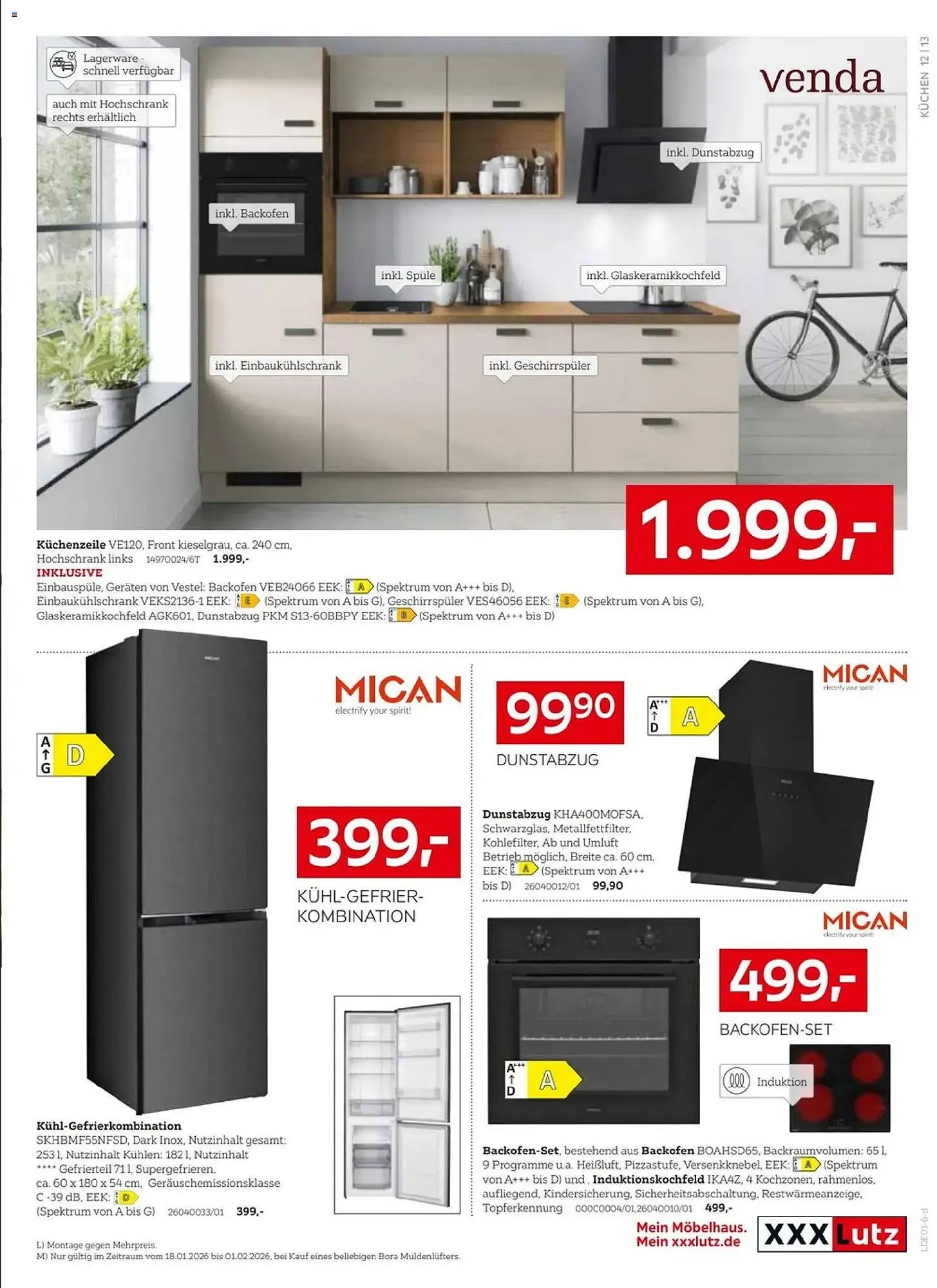 XXXLutz Prospekt von 18. Januar bis 1. Februar 2026 - Prospekt seite 13