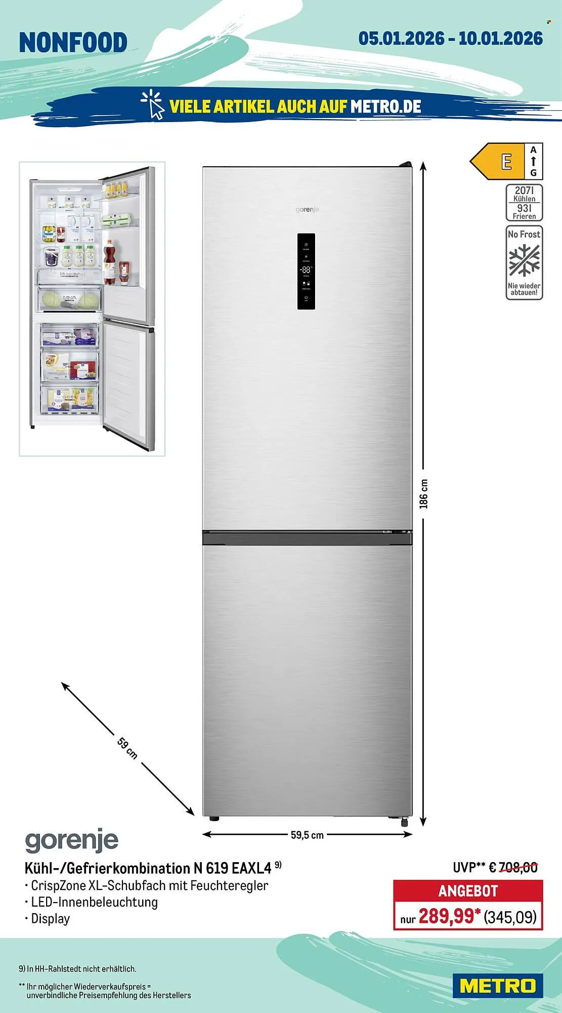 METRO Prospekt von 5. Januar bis 10. Januar 2026 - Prospekt seite 19
