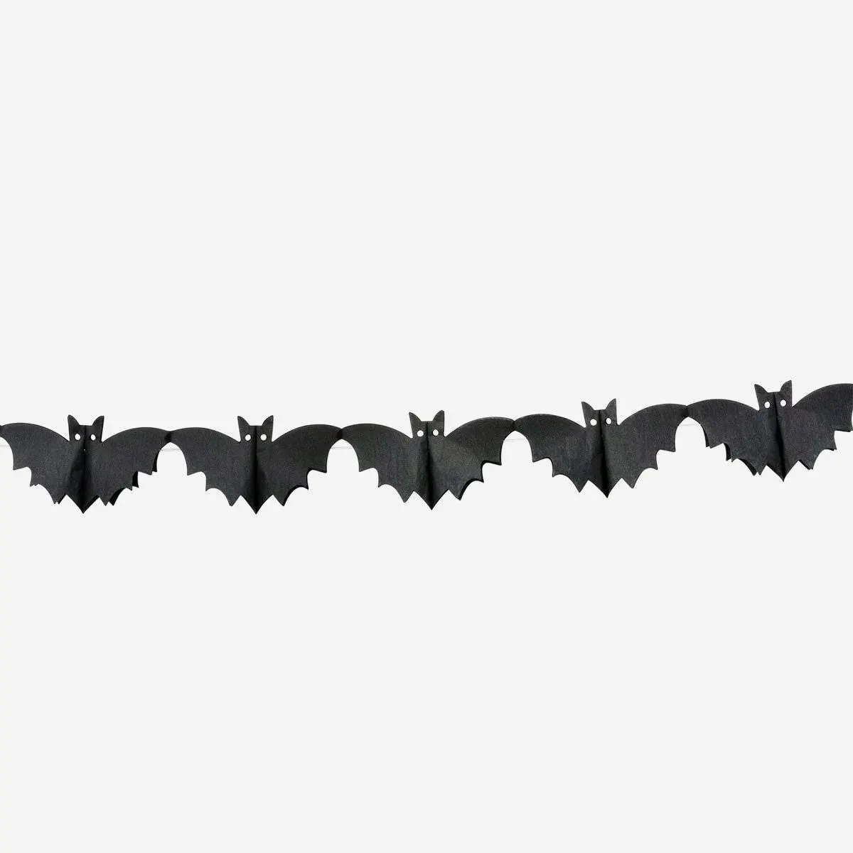 Paper bat garland - 300 cm