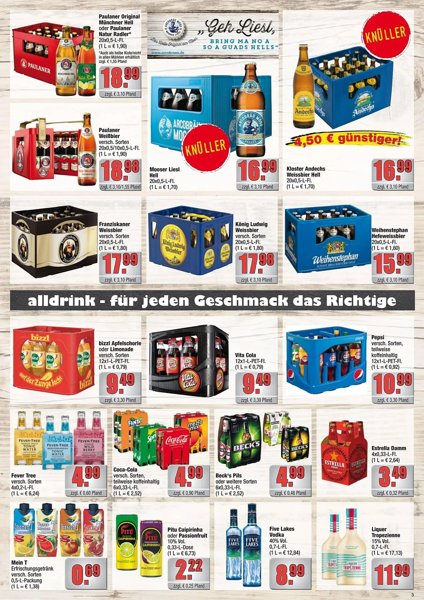 alldrink Prospekt von 1. September bis 13. September 2025 - Prospekt seite 3