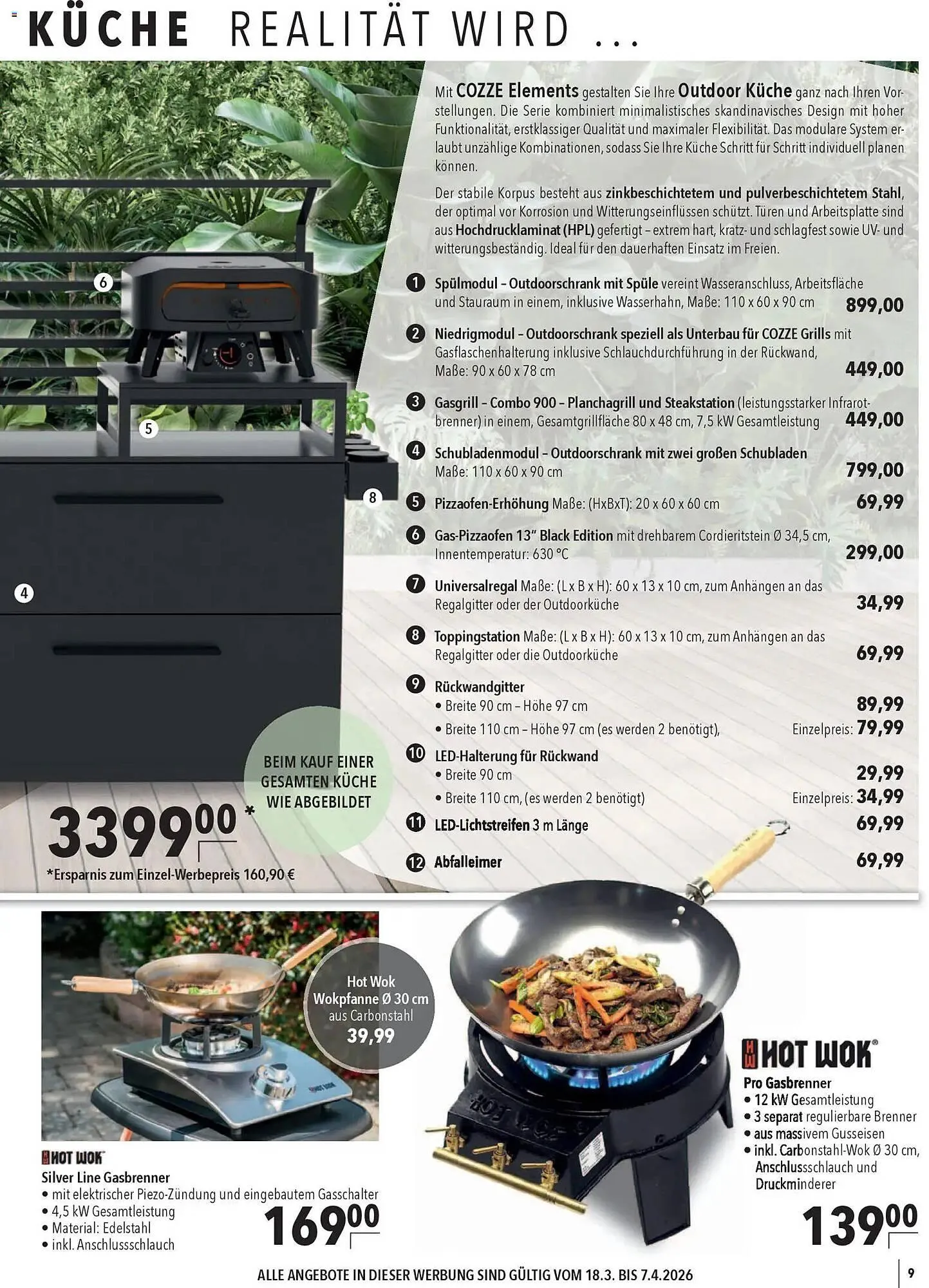 CITTI Markt Prospekt von 18. März bis 7. April 2026 - Prospekt seite 9