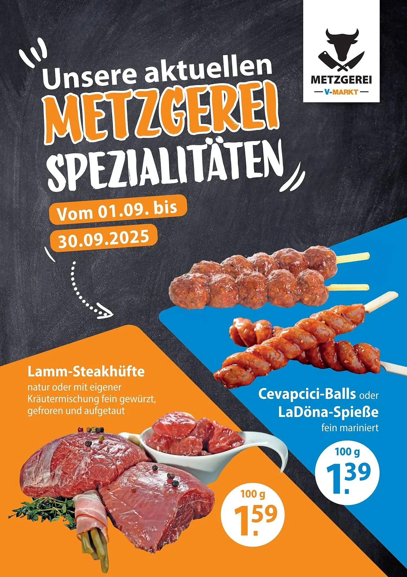 V Markt Prospekt von 5. September bis 30. September 2025 - Prospekt seite 1
