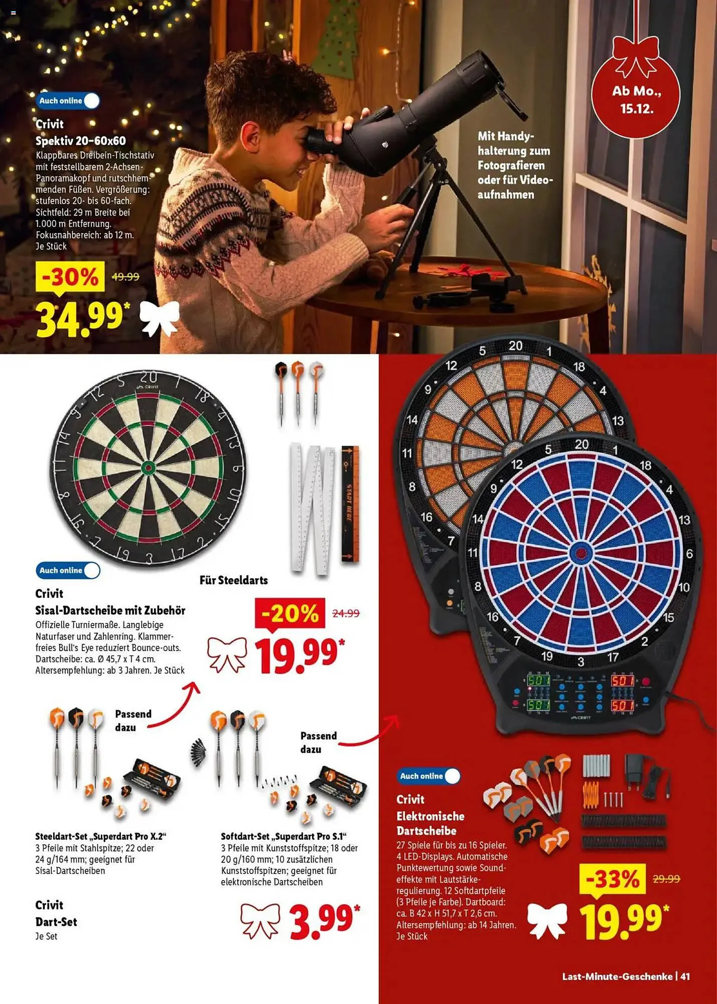 Lidl Prospekt von 11. Oktober bis 27. Dezember 2025 - Prospekt seite 41